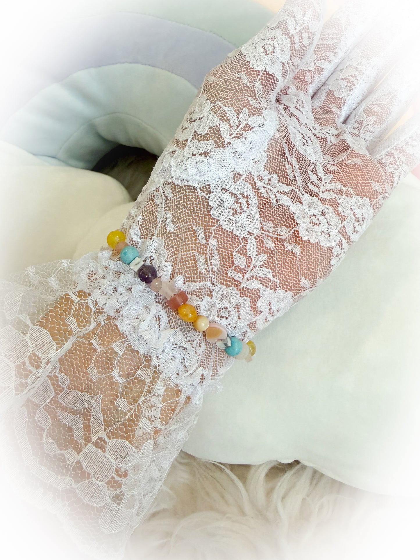 BeanTown Buddies® Semi Precious Stone Bracelet