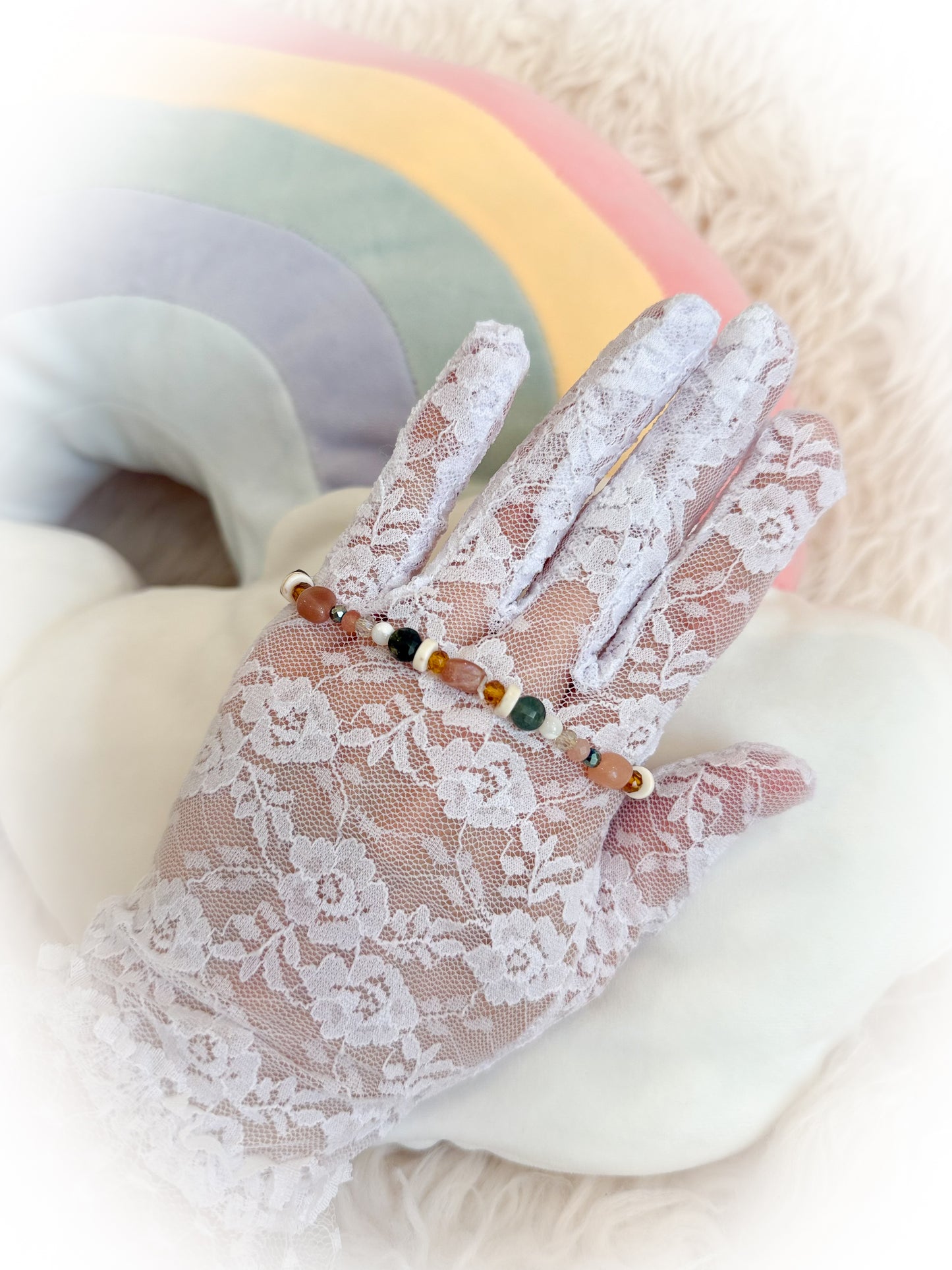 BeanTown Buddies® Semi Precious Stone Bracelet