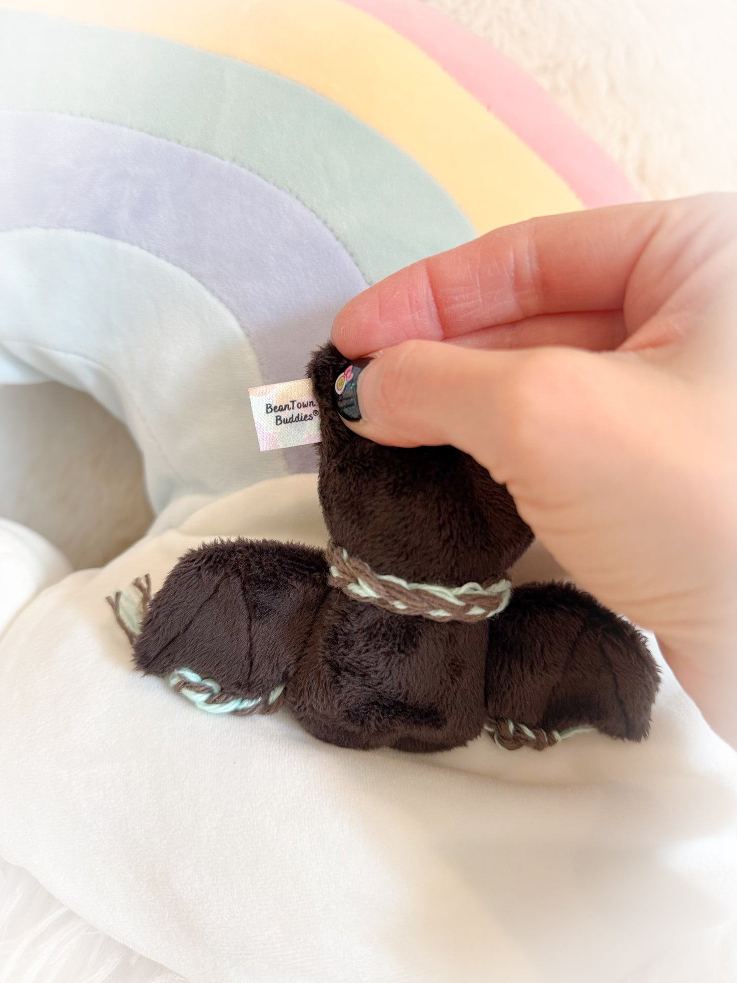 BeanTown Buddies® Tiny Bat & Scarf