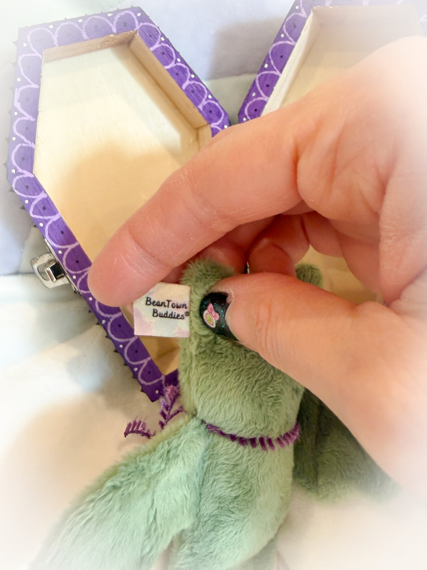 BeanTown Buddies® Limited Edition Franki Bat & Coffin