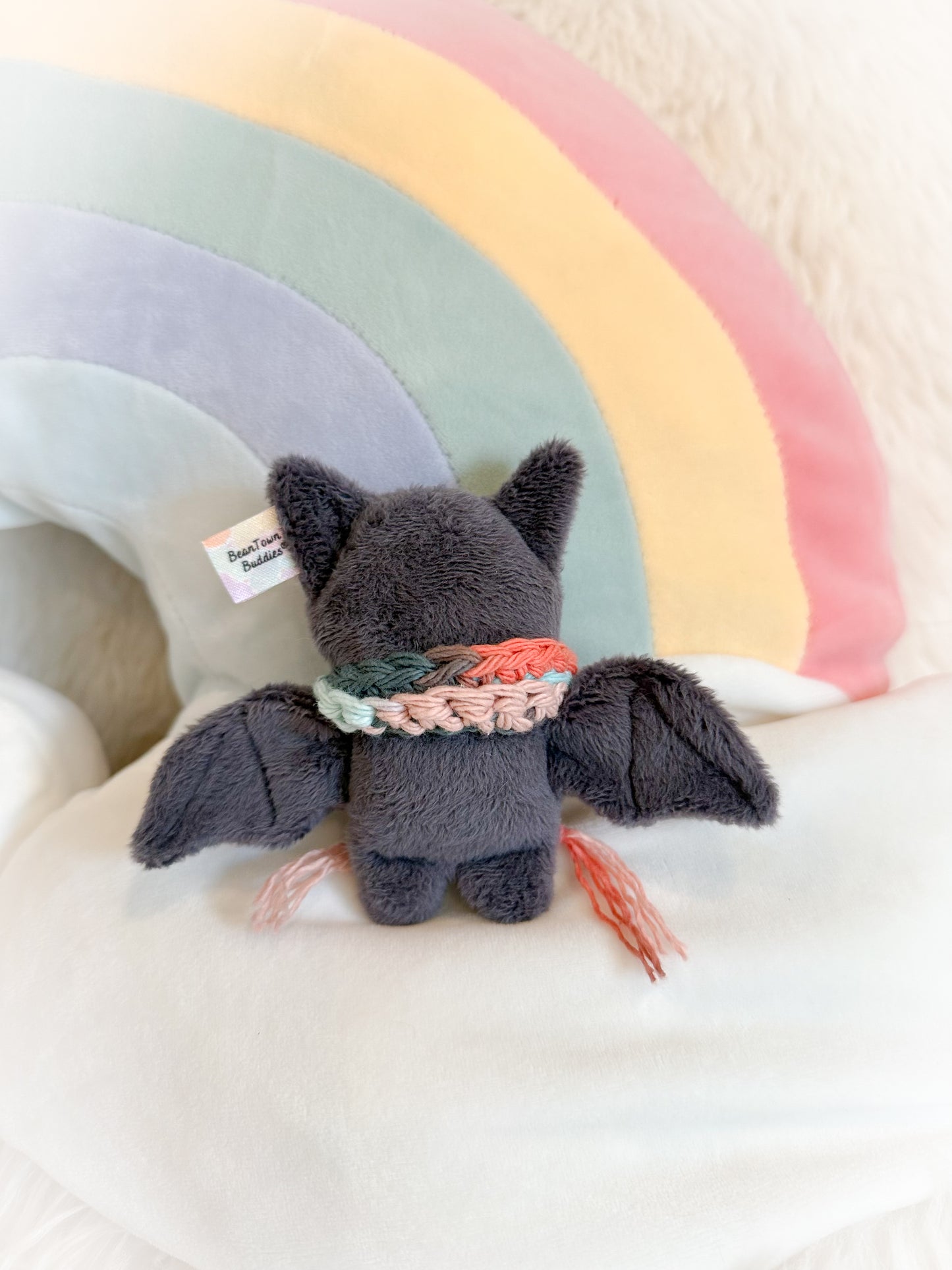 BeanTown Buddies® Tiny Bat & Scarf