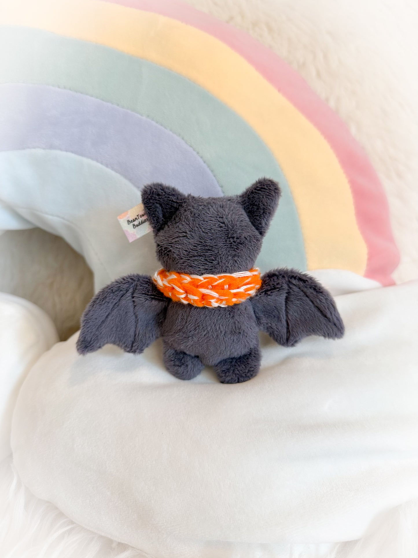 BeanTown Buddies® Tiny Bat & Scarf