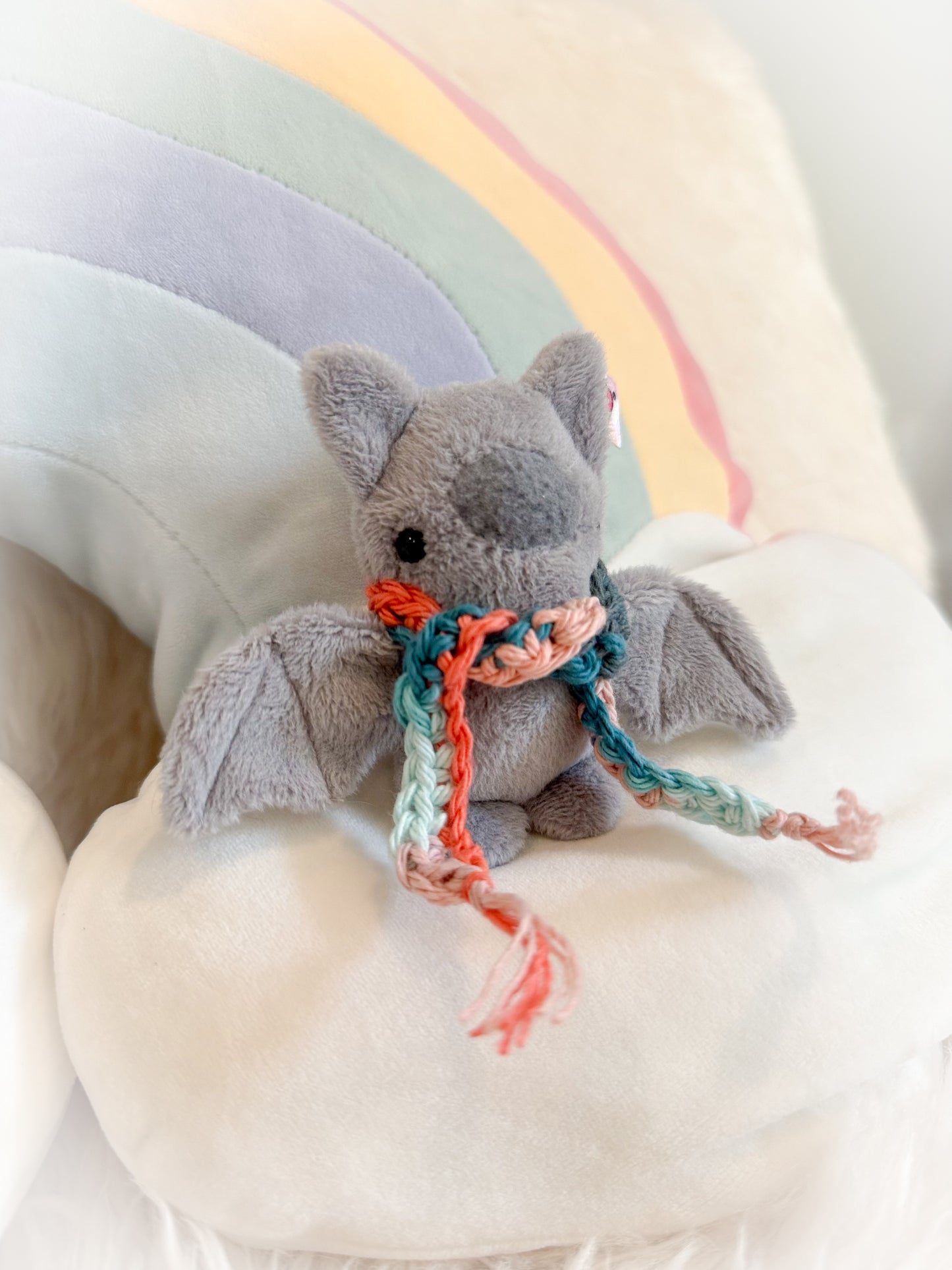 BeanTown Buddies® Tiny Bat & Scarf