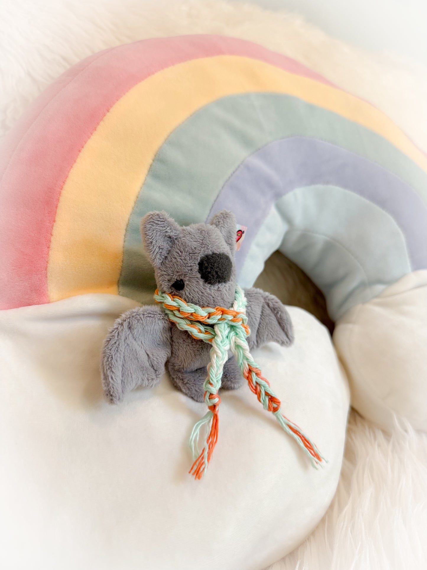 BeanTown Buddies® Tiny Bat & Scarf