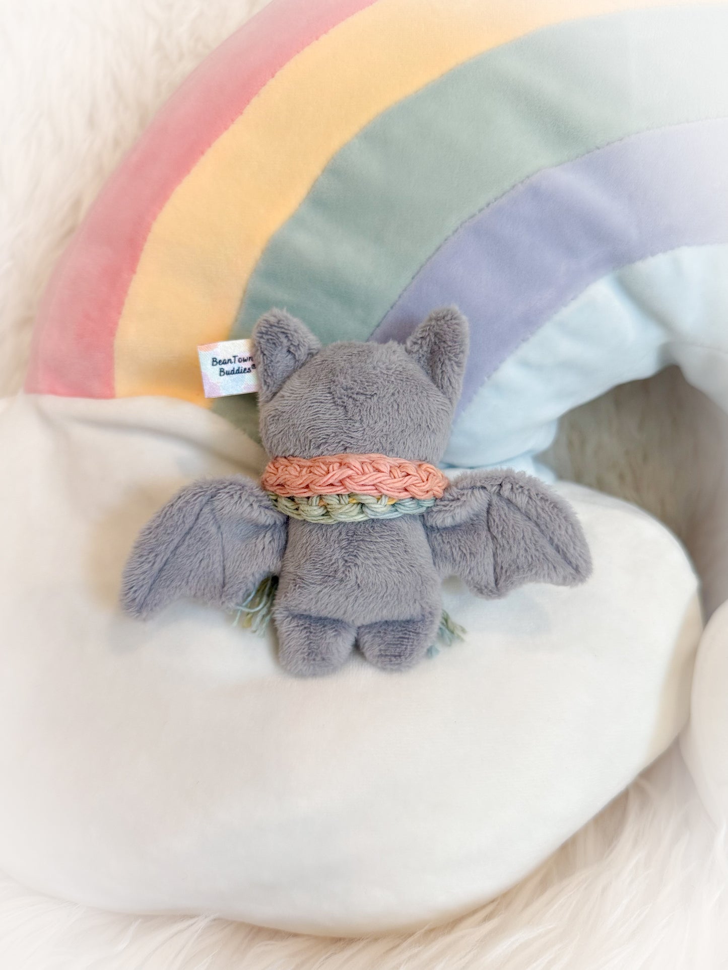 BeanTown Buddies® Tiny Bat & Scarf