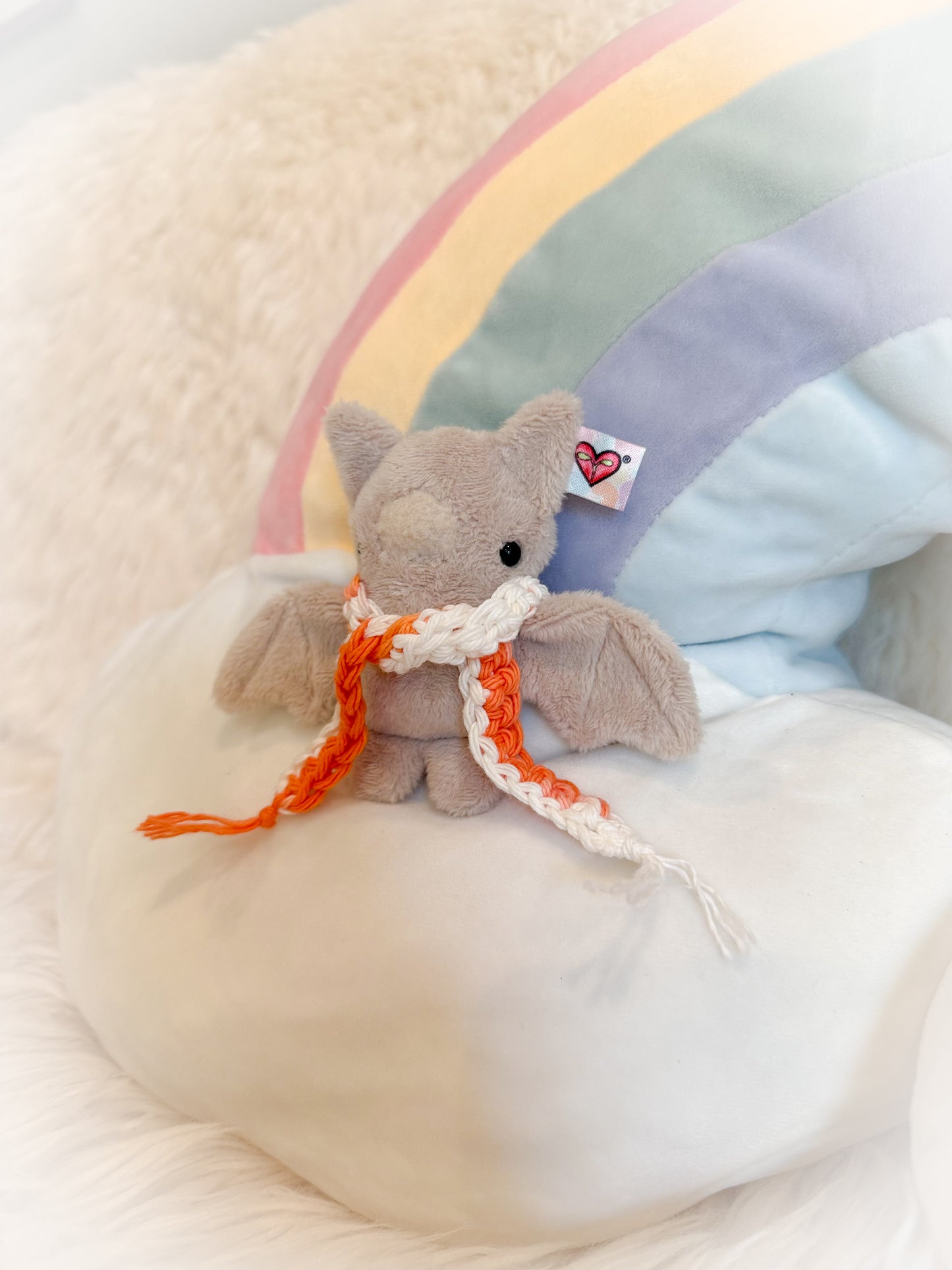 BeanTown Buddies® Tiny Bat & Scarf