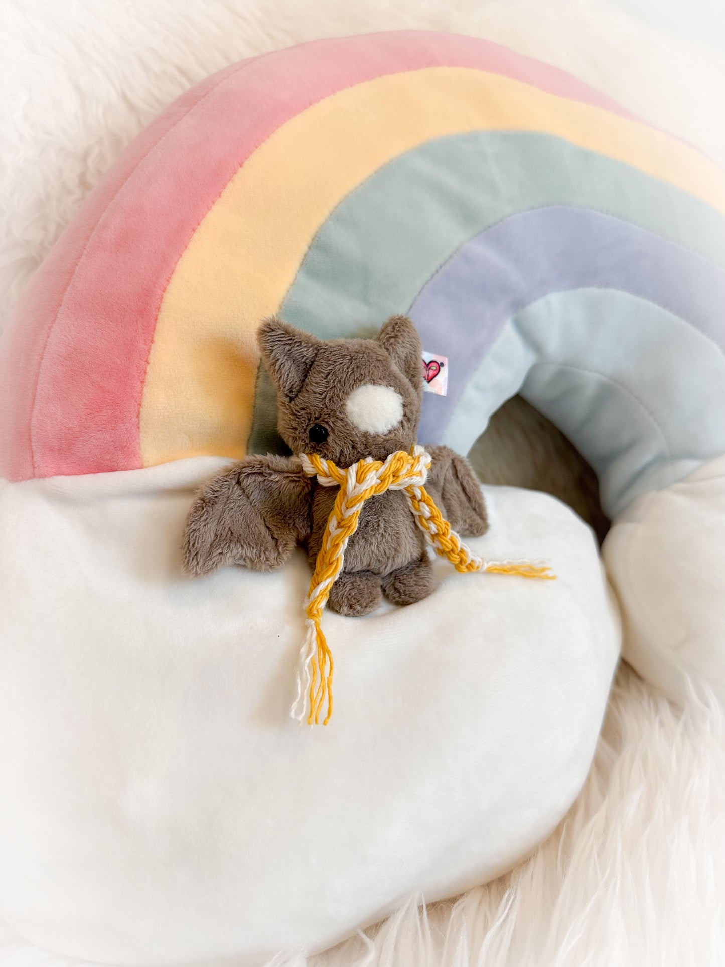 BeanTown Buddies® Tiny Bat & Scarf