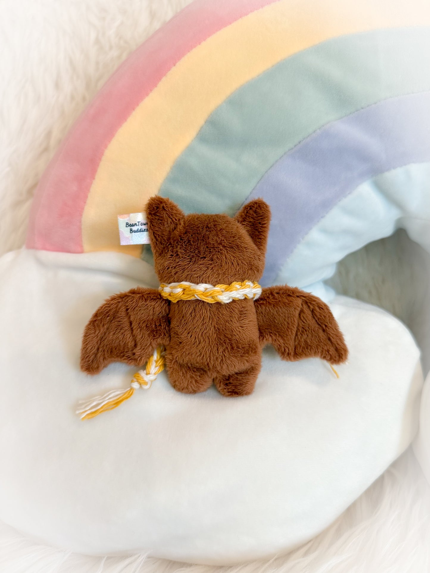 BeanTown Buddies® Tiny Bat & Scarf