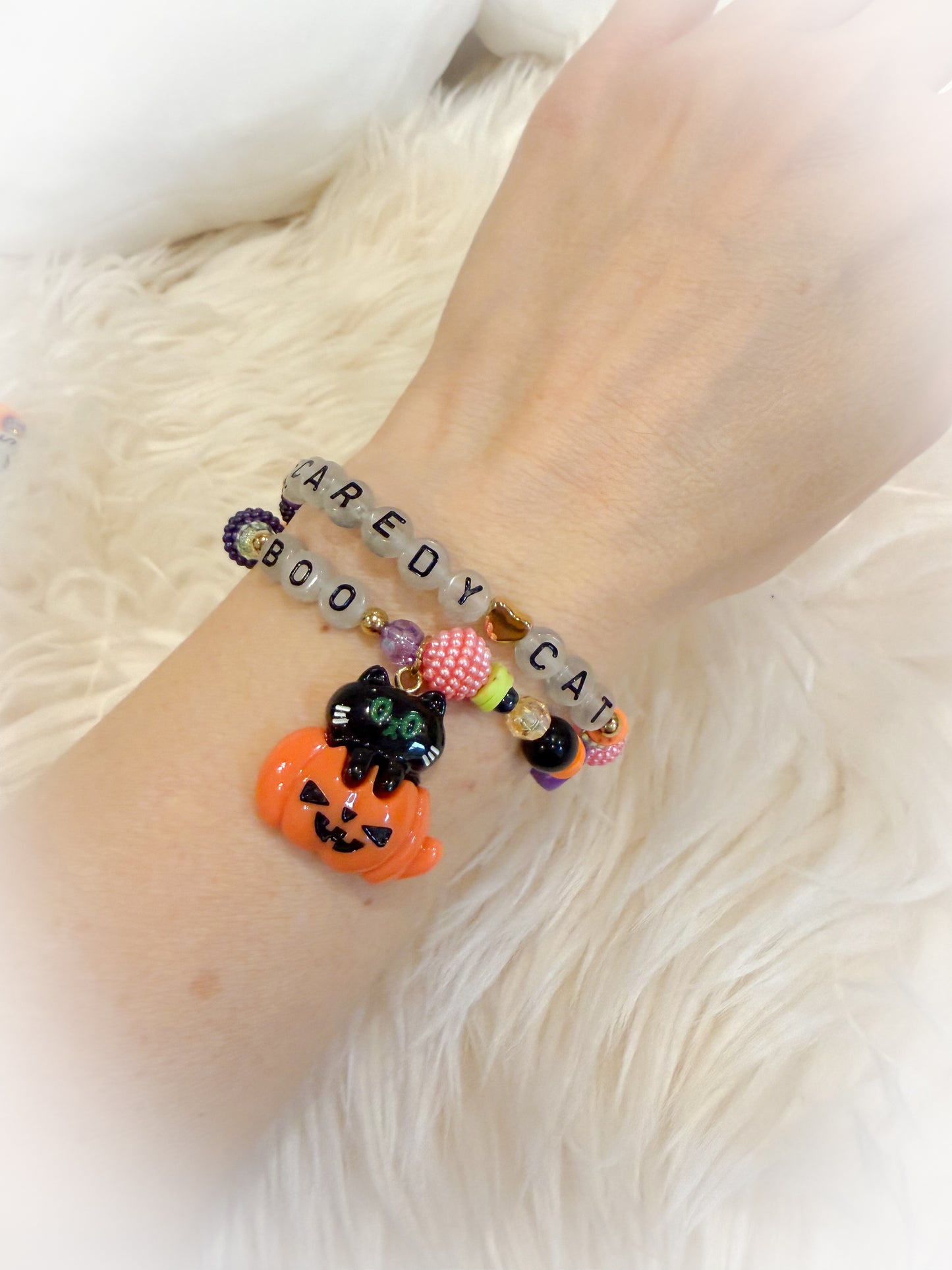 BeanTown Buddies® Halloween Bracelet Stack of 4