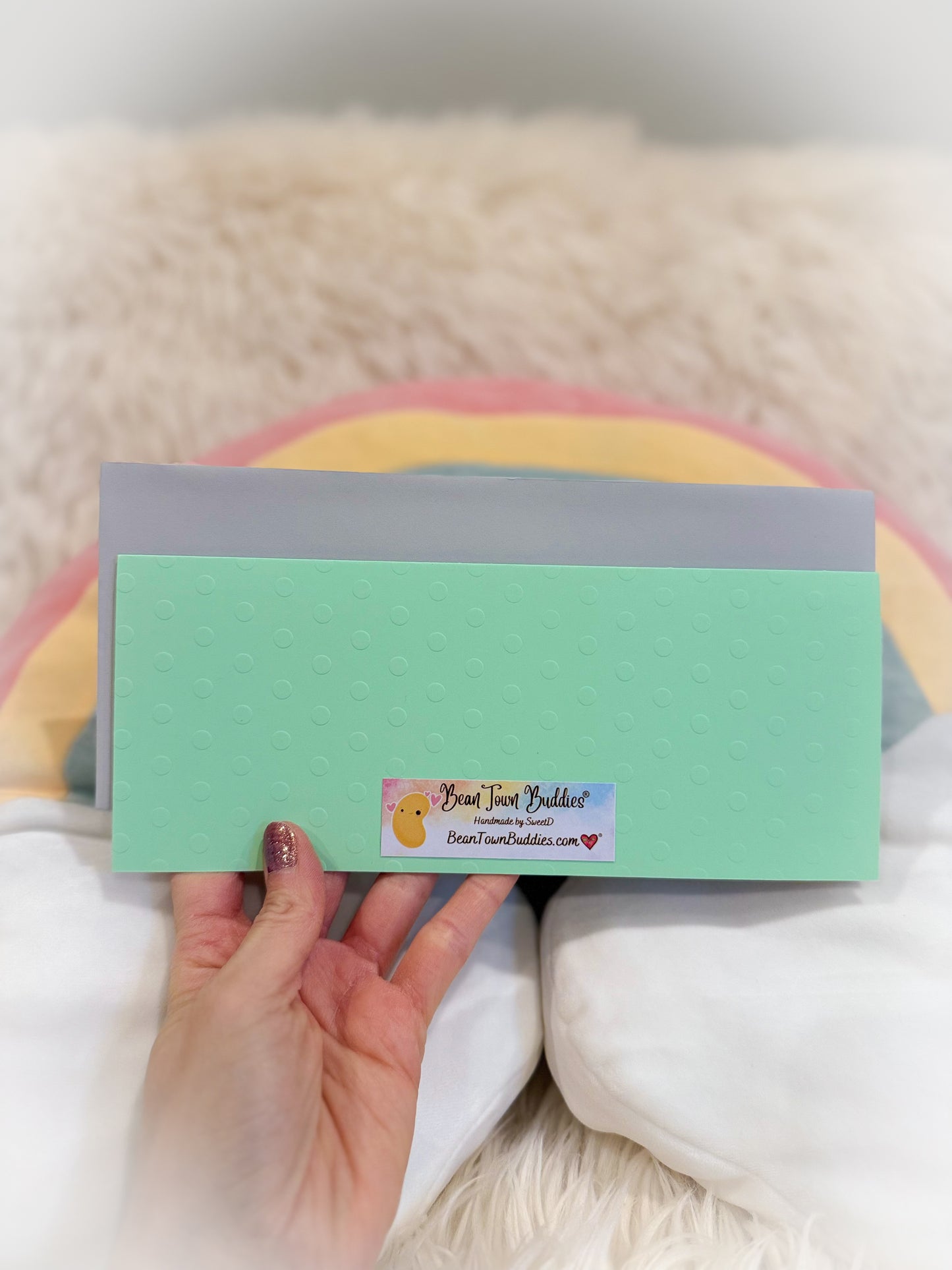 BeanTown Buddies® Halloween Slimline Greeting Card