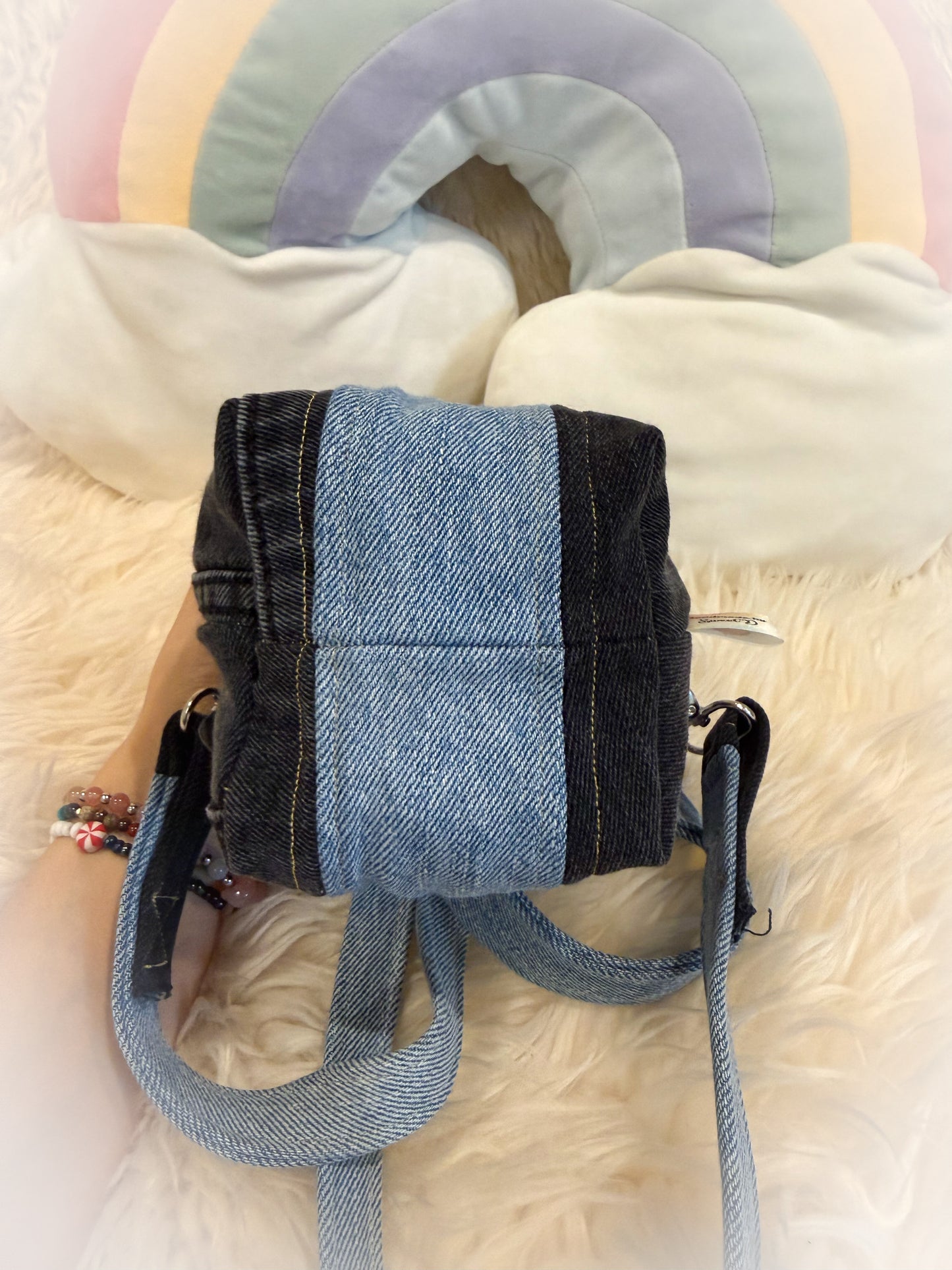 BeanTown Buddies® Mini Crossbody Jean Bag