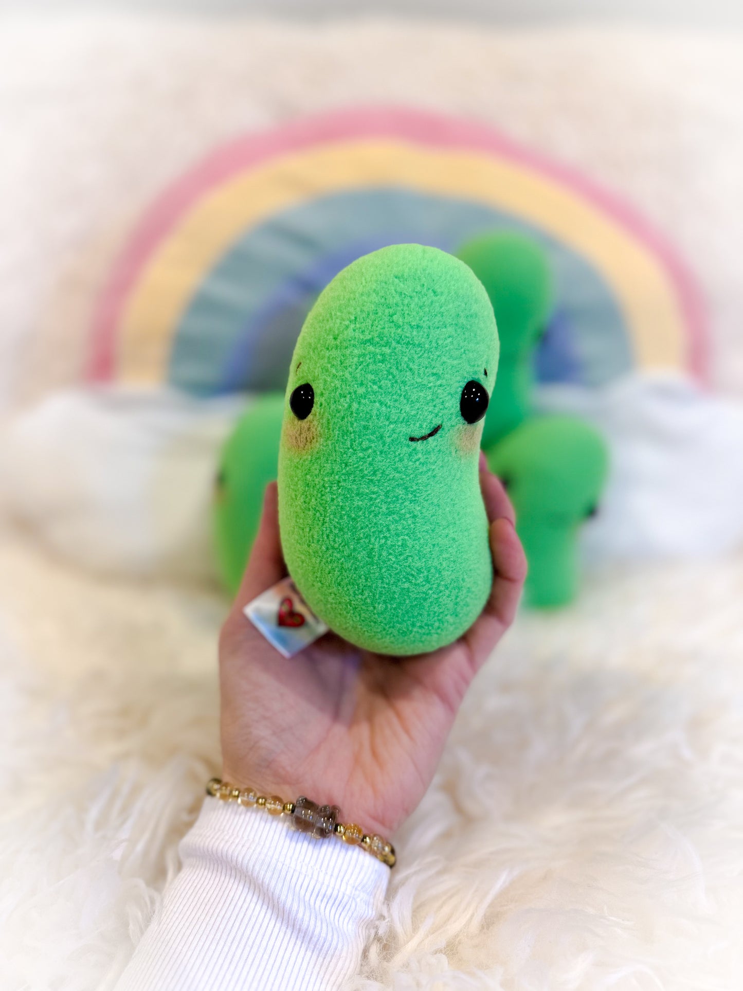 BeanTown Buddies® Green Oli Plush