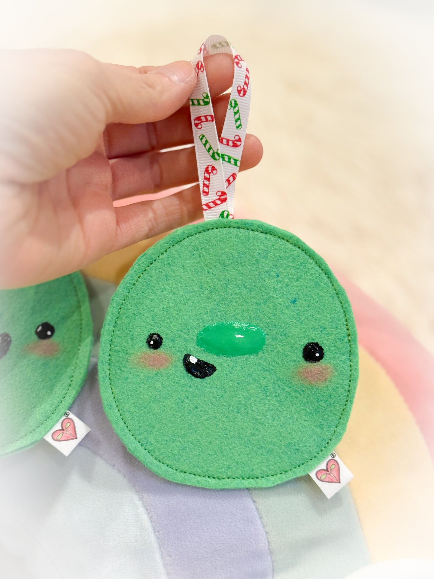 BeanTown Buddies® HapPea Felt Ornament