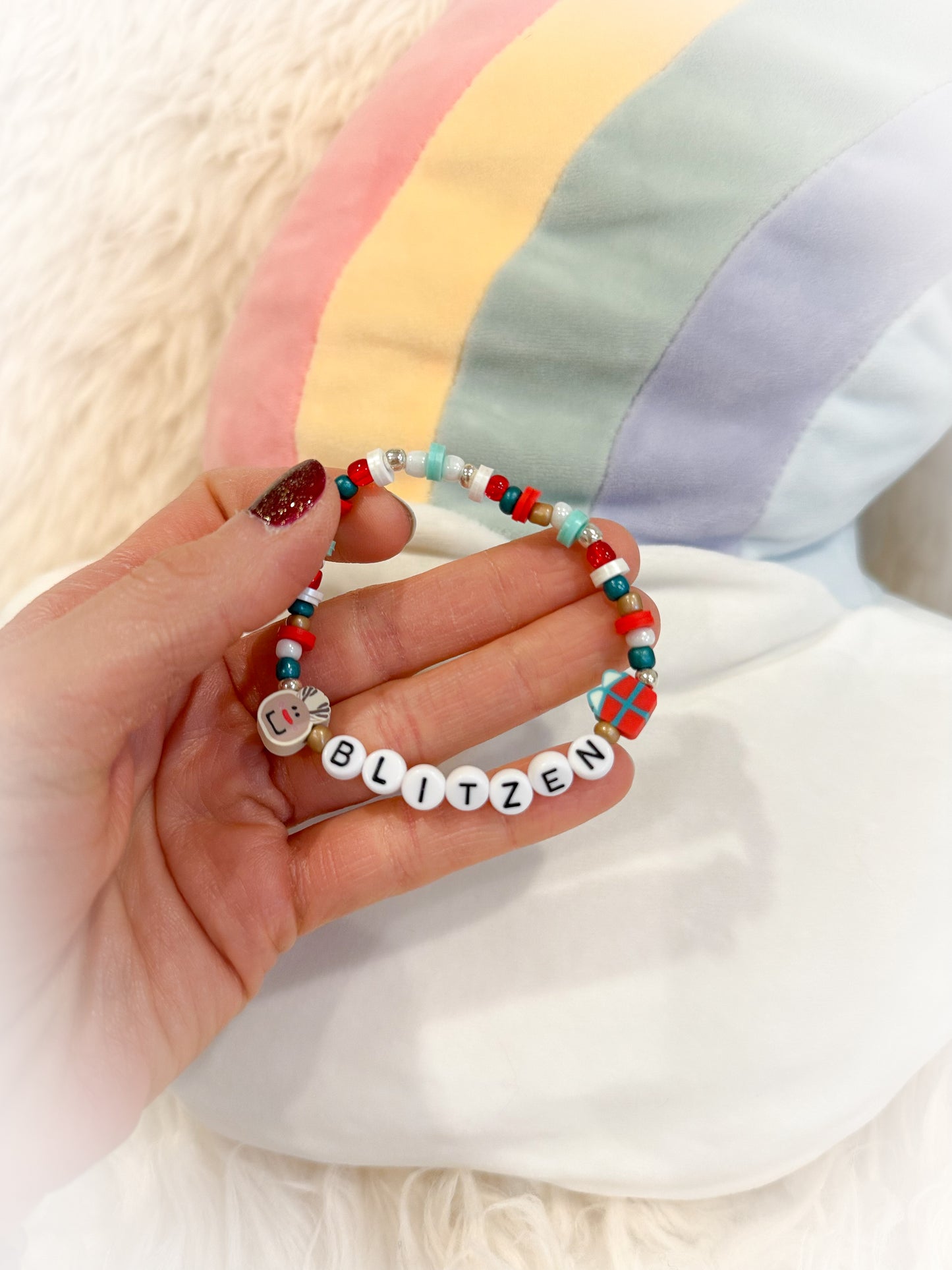 BeanTown Buddies® Holiday "BLITZEN" Bracelet