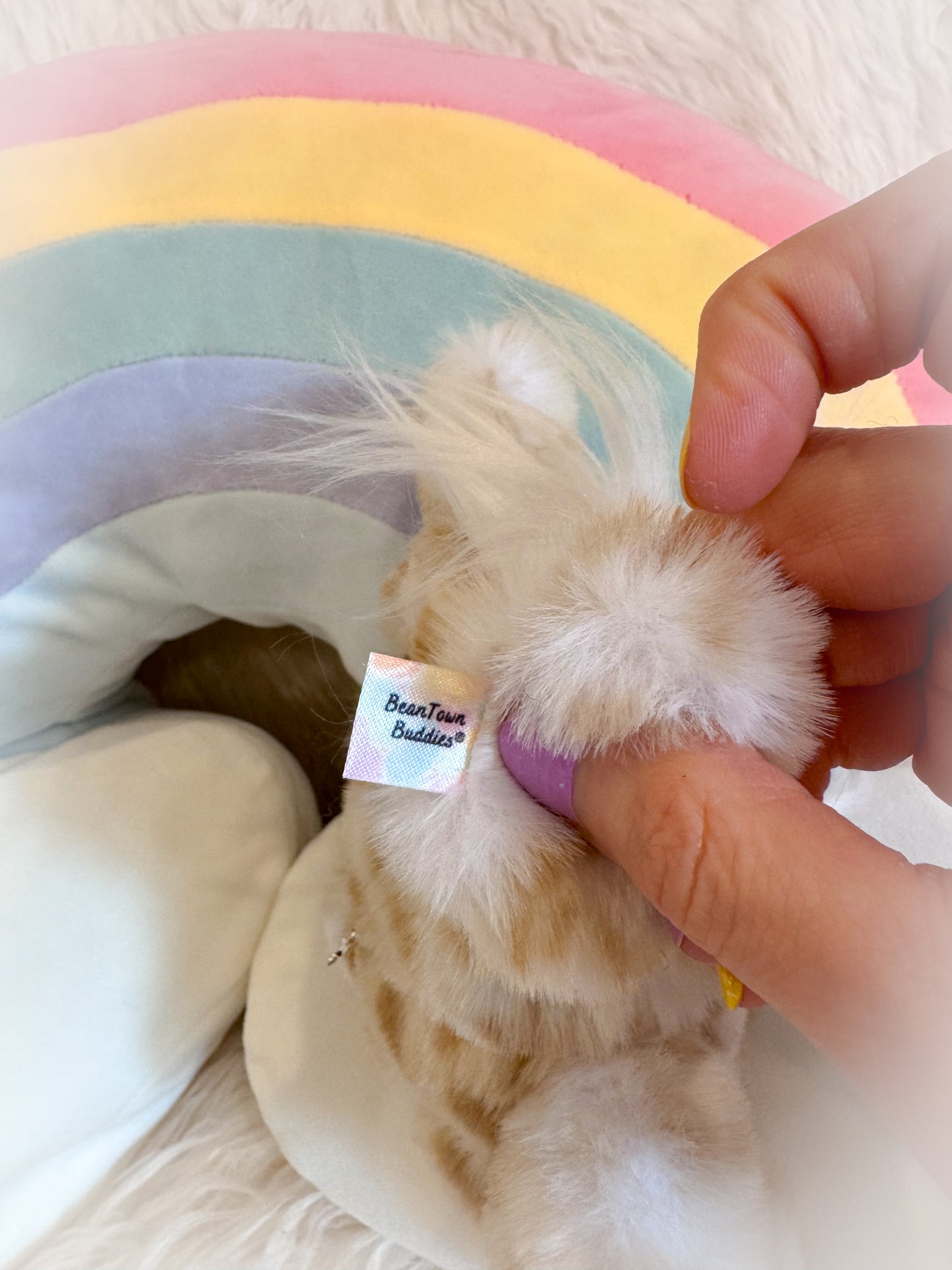 BeanTown Buddies® Spotted Babi Hyena Plush