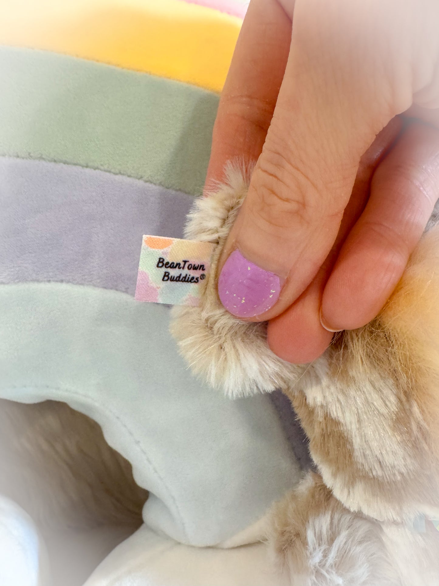 BeanTown Buddies® Spotted Babi Hyena Plush