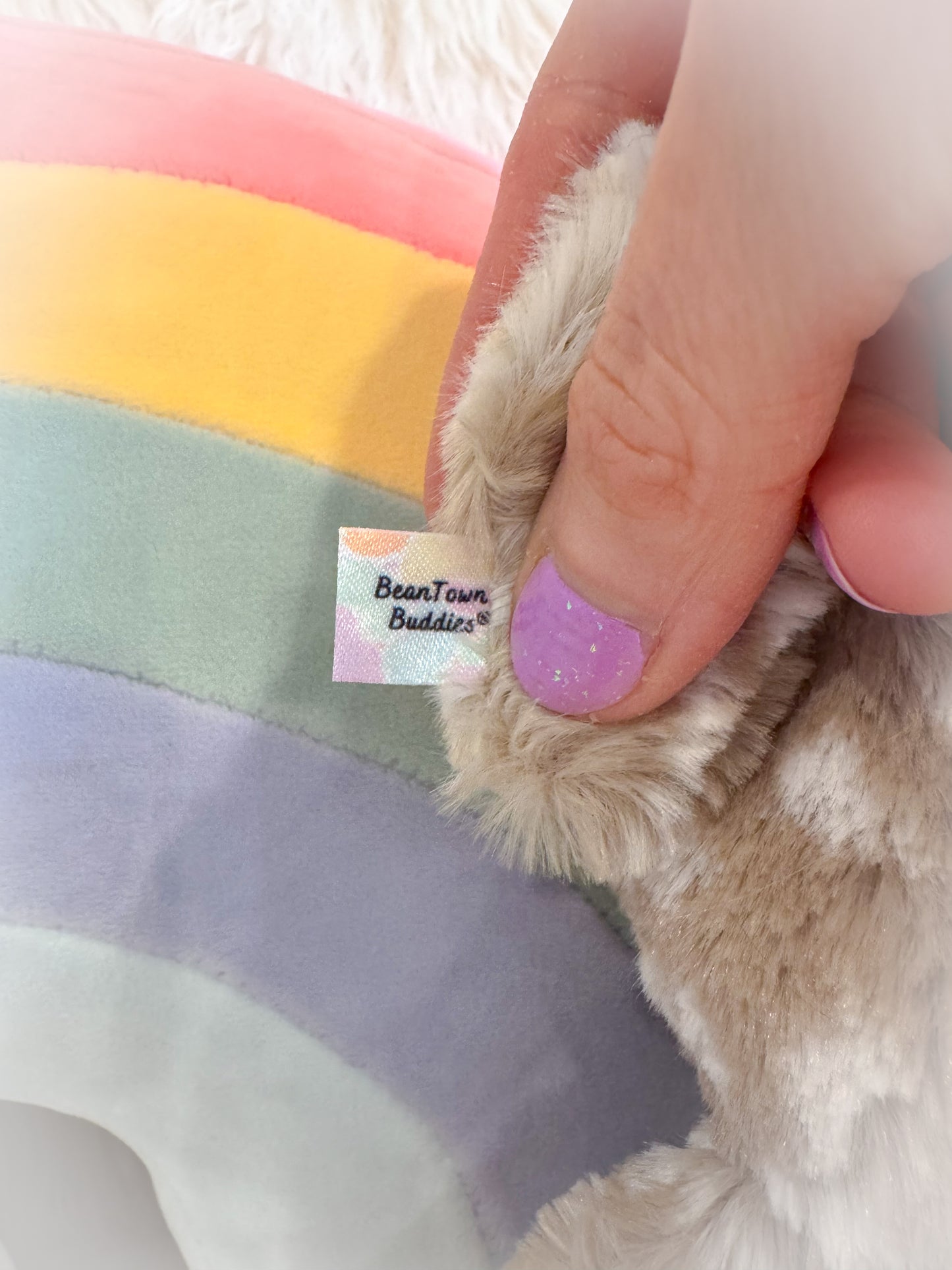 BeanTown Buddies® Spotted Babi Hyena Plush