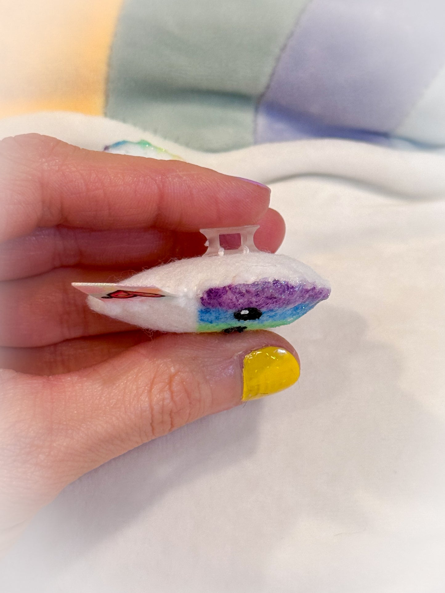 BeanTown Buddies® Rainbow Snowi Cone Shoe Buddies