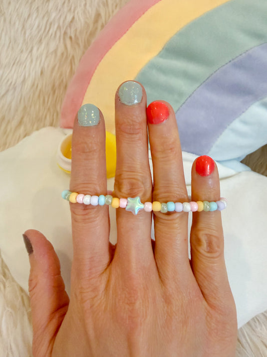 BeanTown Buddies® Rainbow Macaron Bracelet