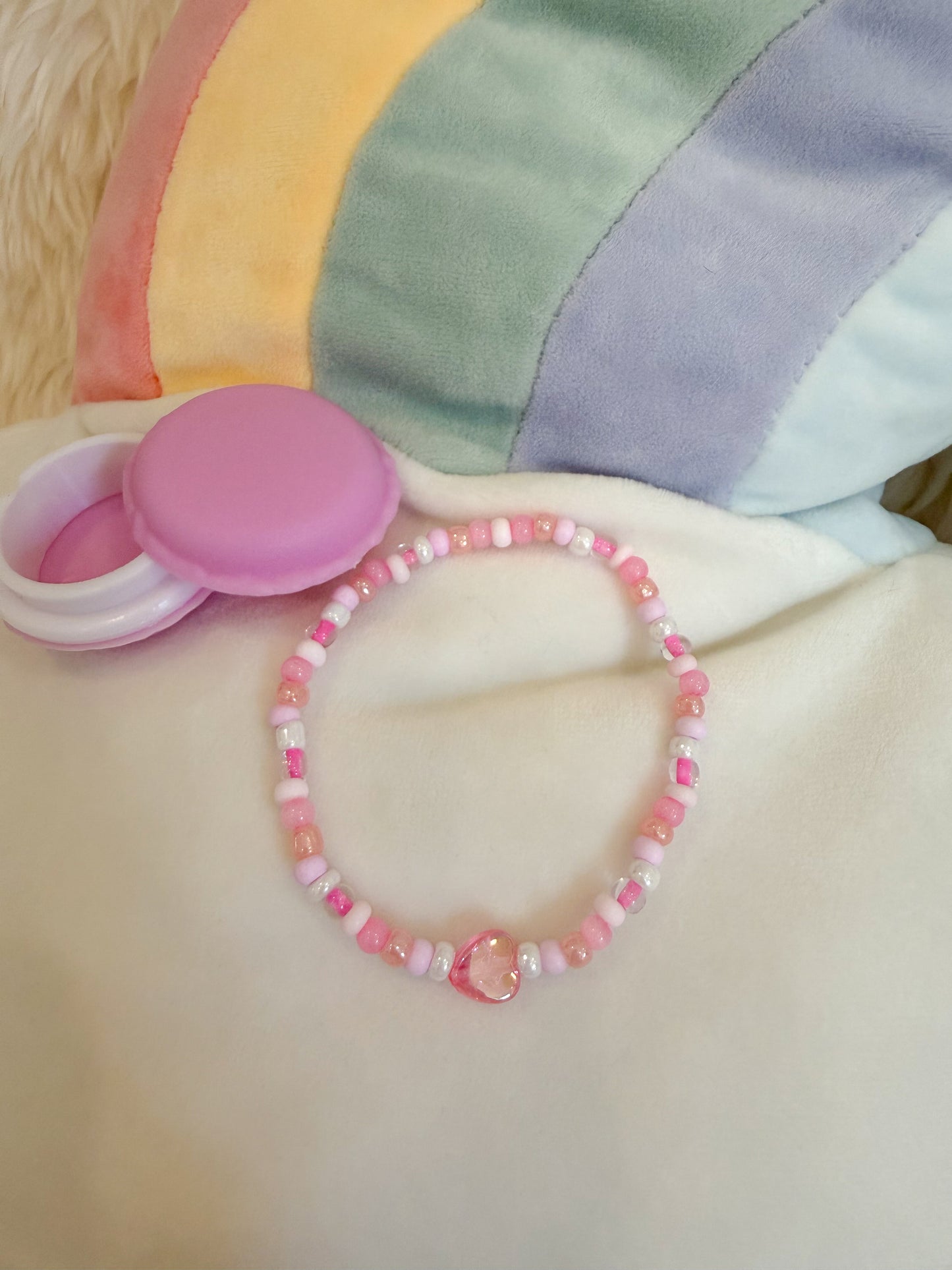BeanTown Buddies® Heart Macaron Bracelet