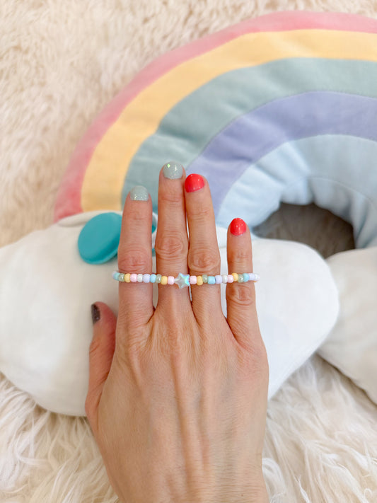 BeanTown Buddies® Rainbow Macaron Bracelet