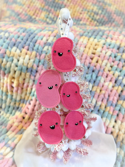 BeanTown Buddies® Pink Jelly Bean Ornament