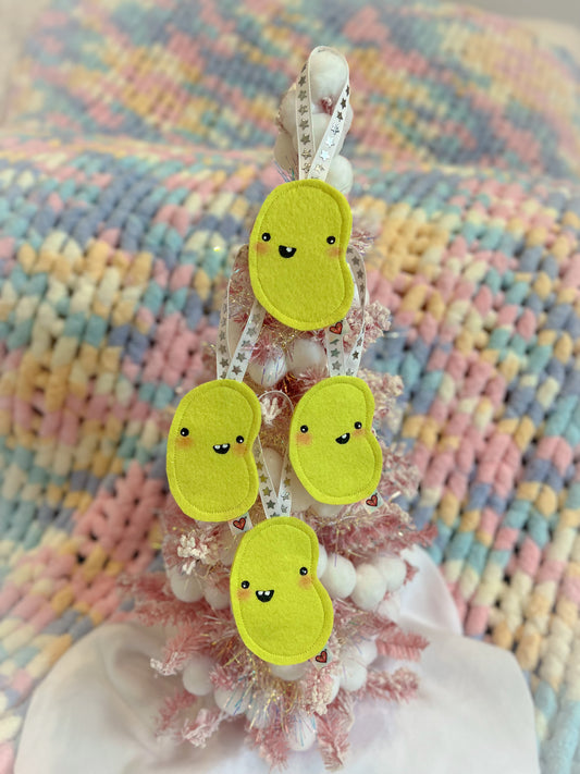 BeanTown Buddies® Yellow Jelly Bean Ornament