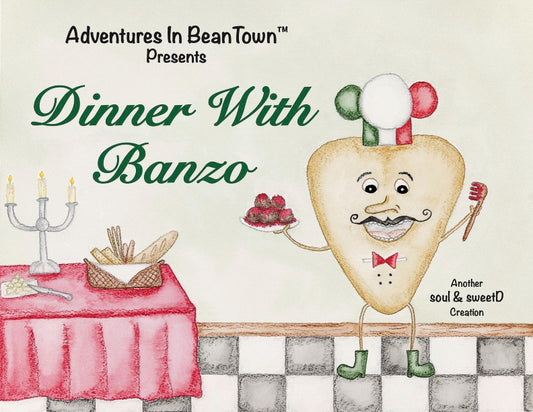 Adventures In BeanTown™ Presents Dinner With Banzo children's book