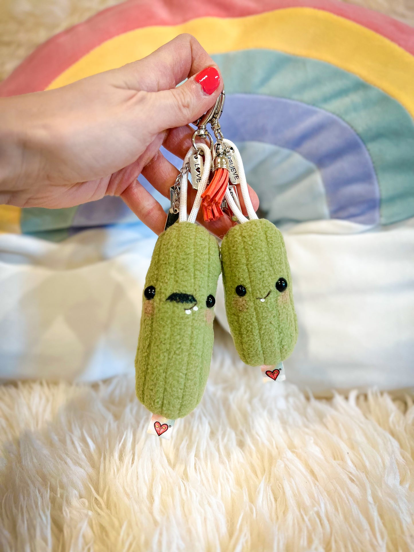 BeanTown Buddies® Gherki Pickle Keychains