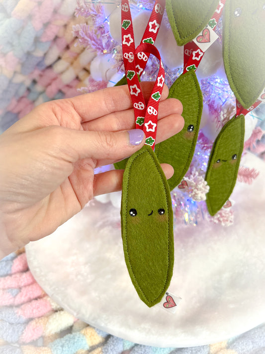 BeanTown Buddies® String Bean Holiday Ornament