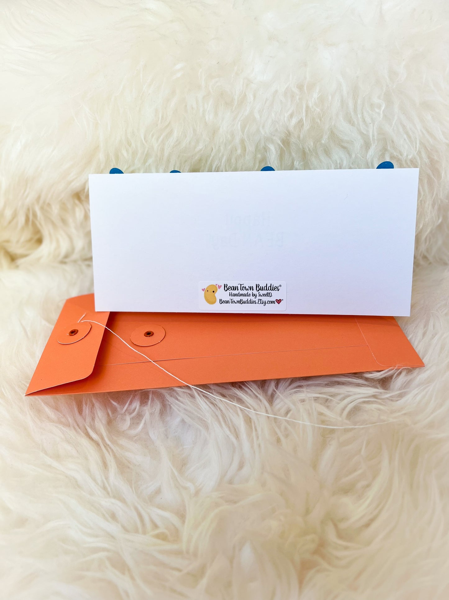 BeanTown Buddies® Bean-Day Slim Greeting Card