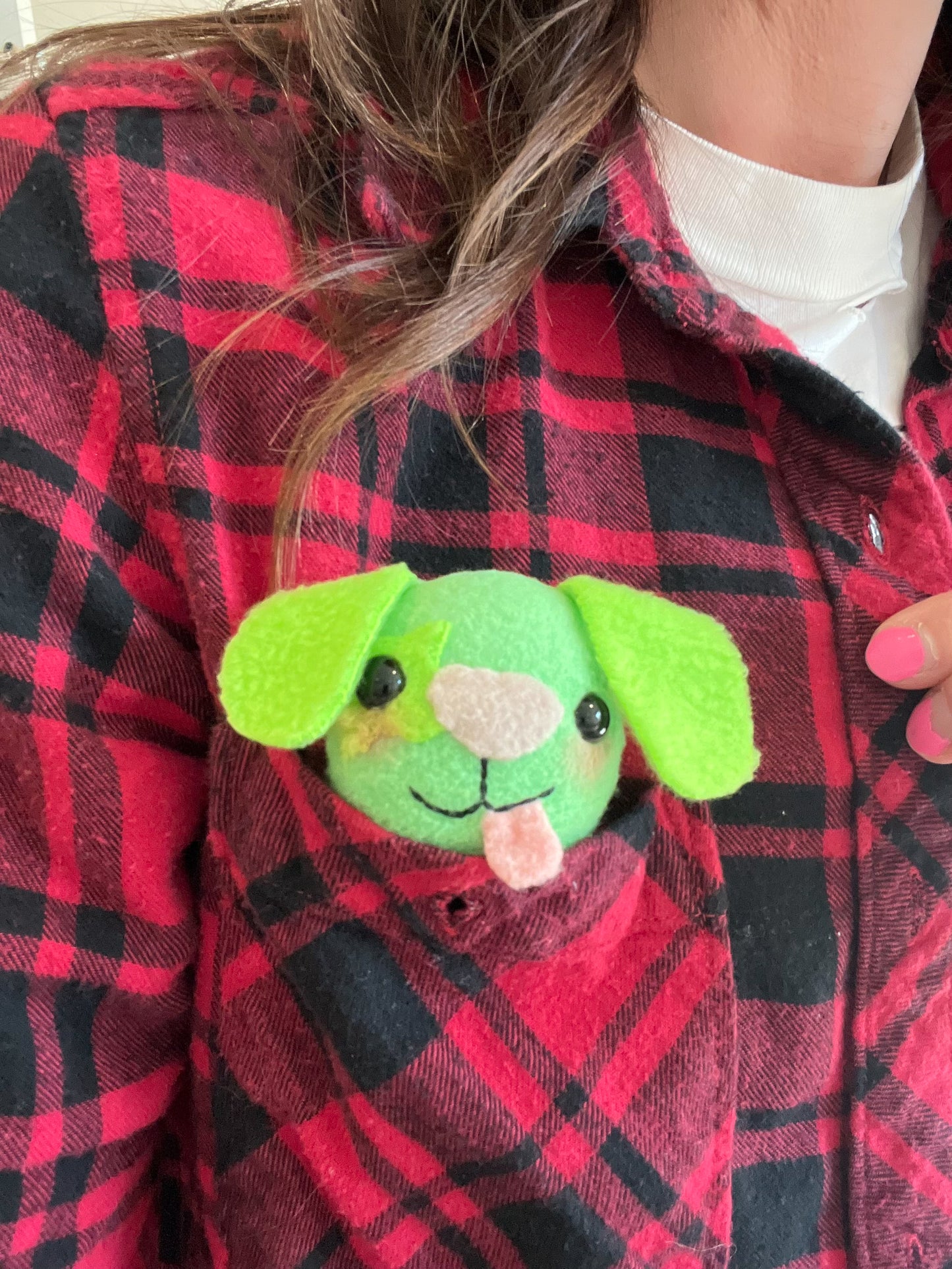 BeanTown Buddies® Emotional Support Pocket Pup-Peas