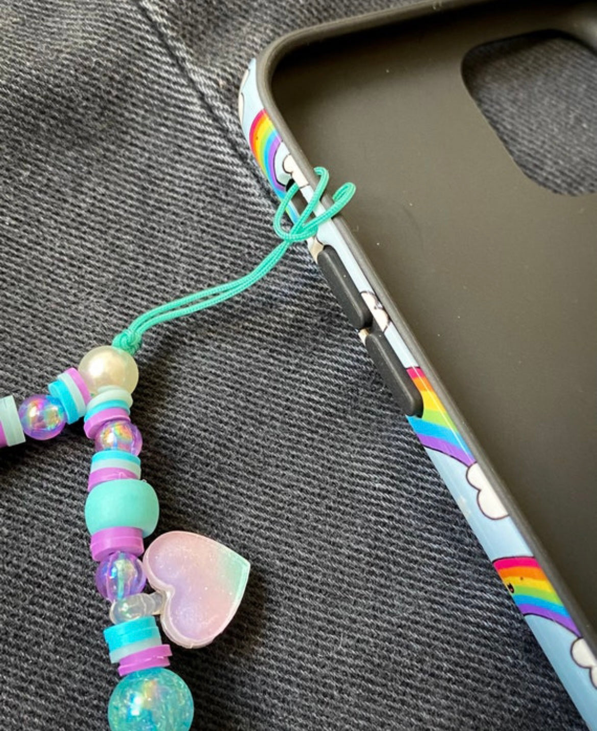 Beaded Phone Strap Mermaid