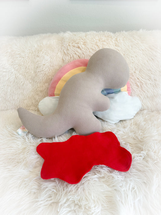 BeanTown Buddies® T-Rex Dino Nuggi Pillow