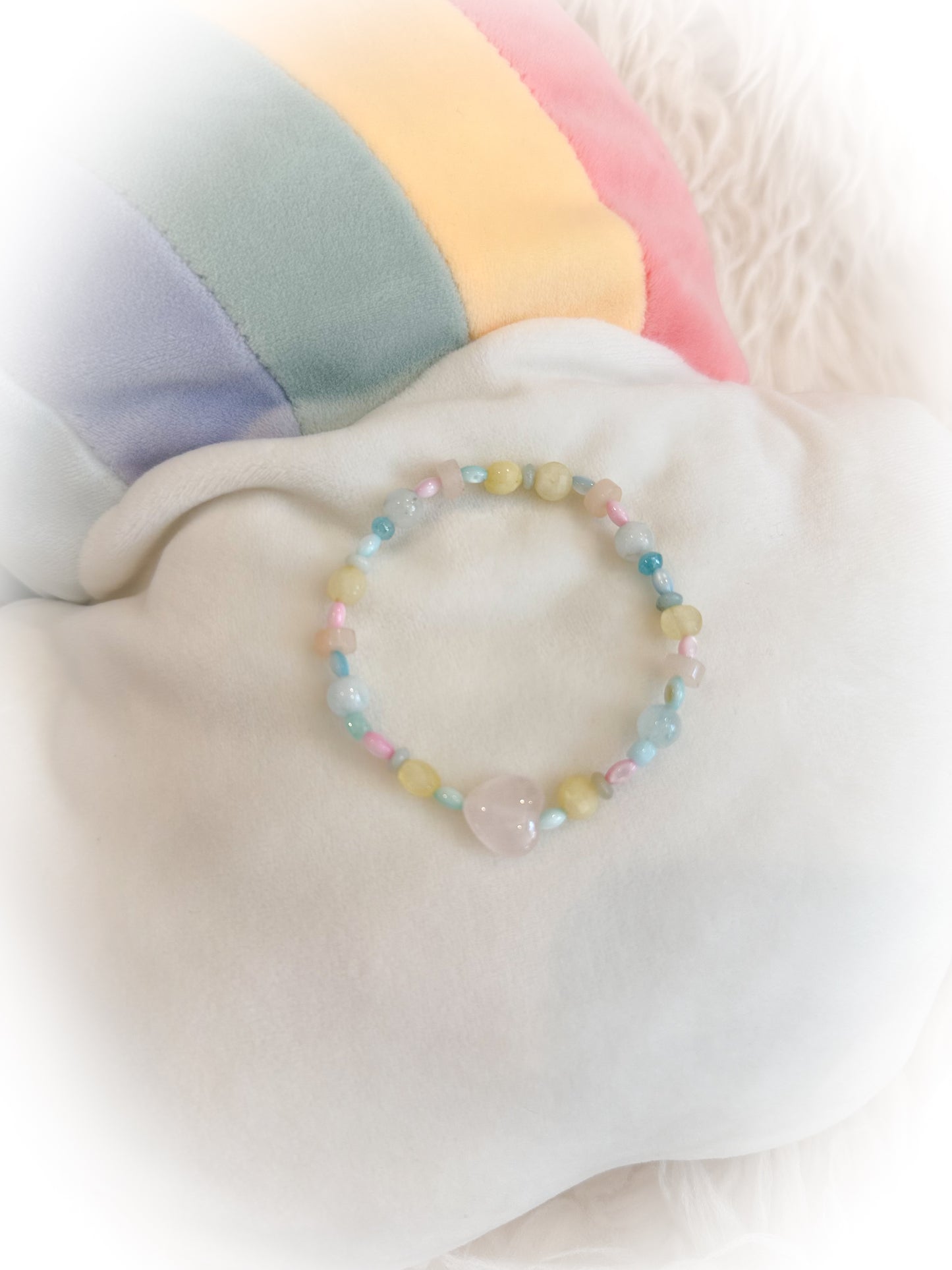 BeanTown Buddies® Semi Precious Heart Bracelet