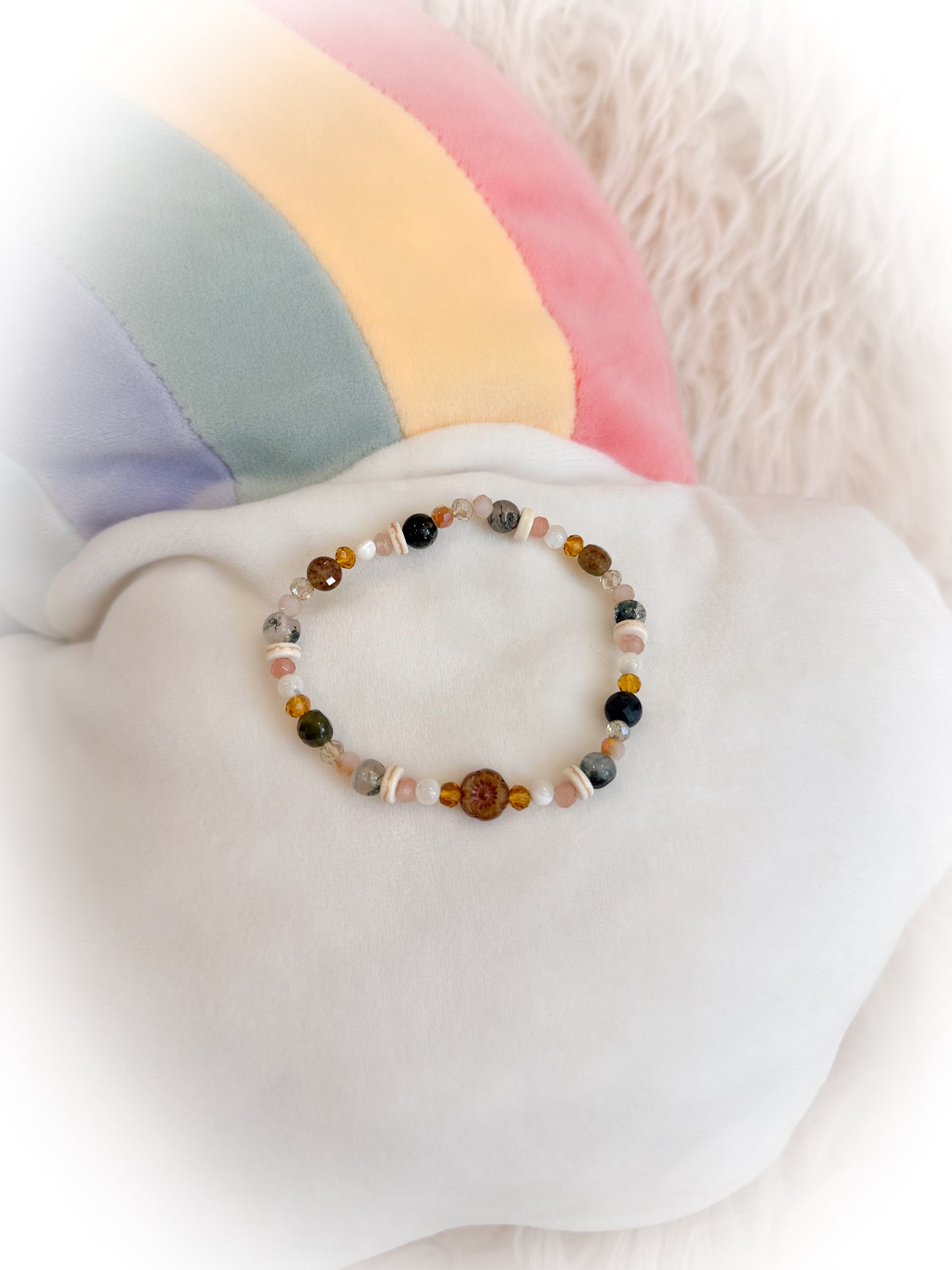 BeanTown Buddies® Semi Precious Stone Bracelet