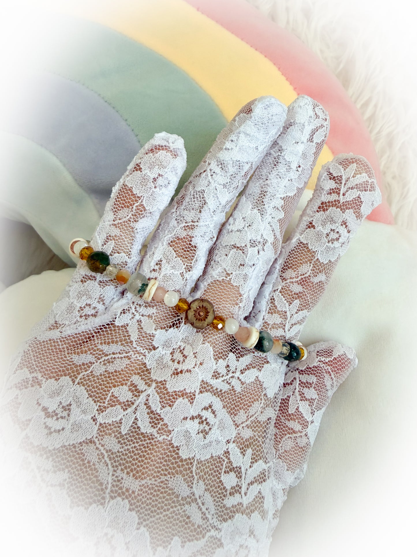 BeanTown Buddies® Semi Precious Stone Bracelet
