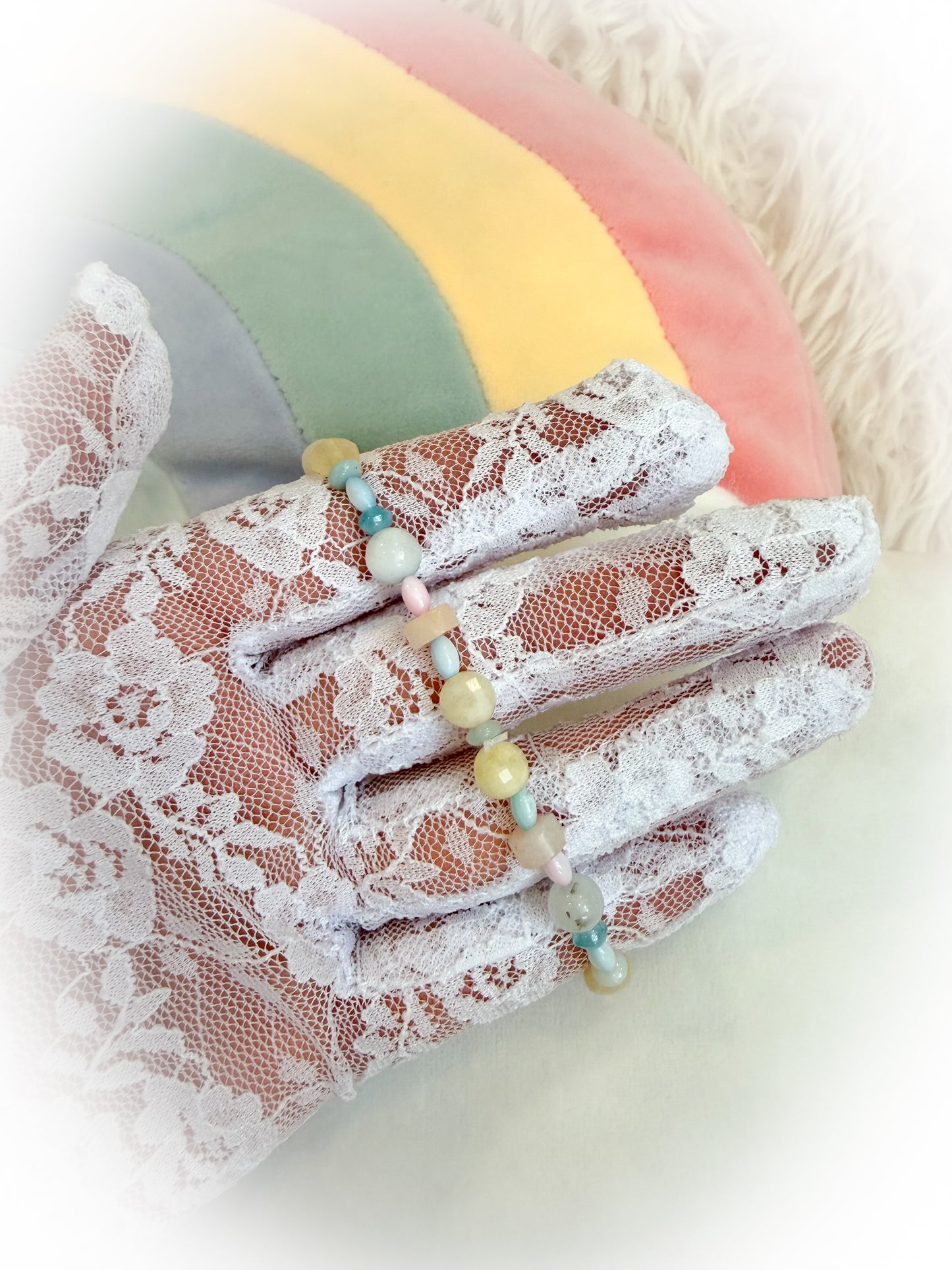 BeanTown Buddies® Semi Precious Heart Bracelet