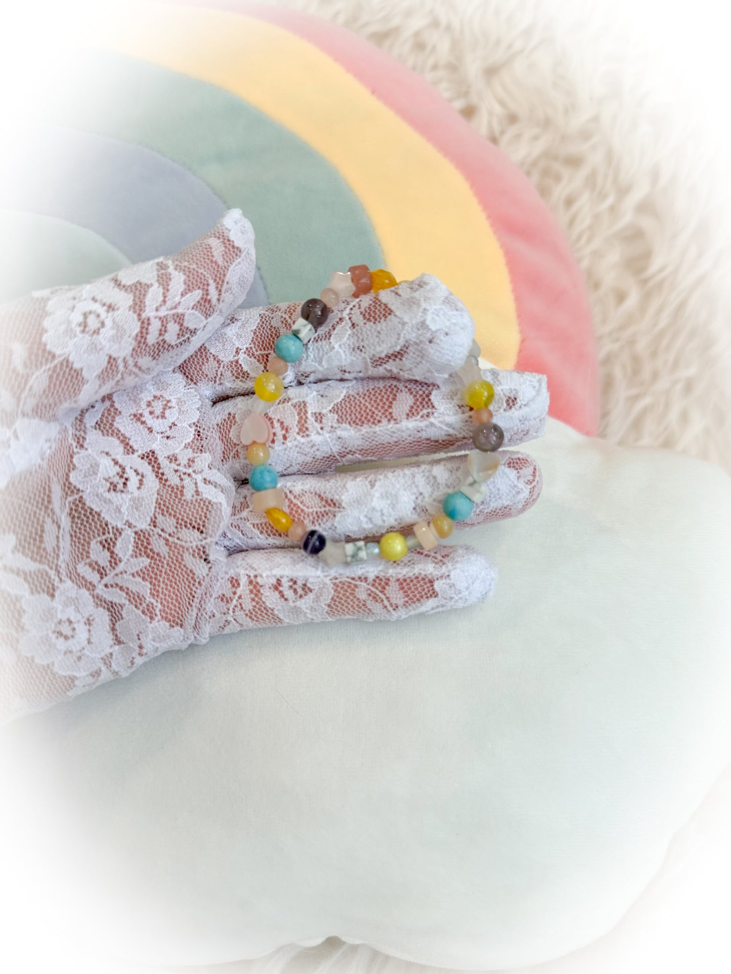 BeanTown Buddies® Semi Precious Stone Bracelet