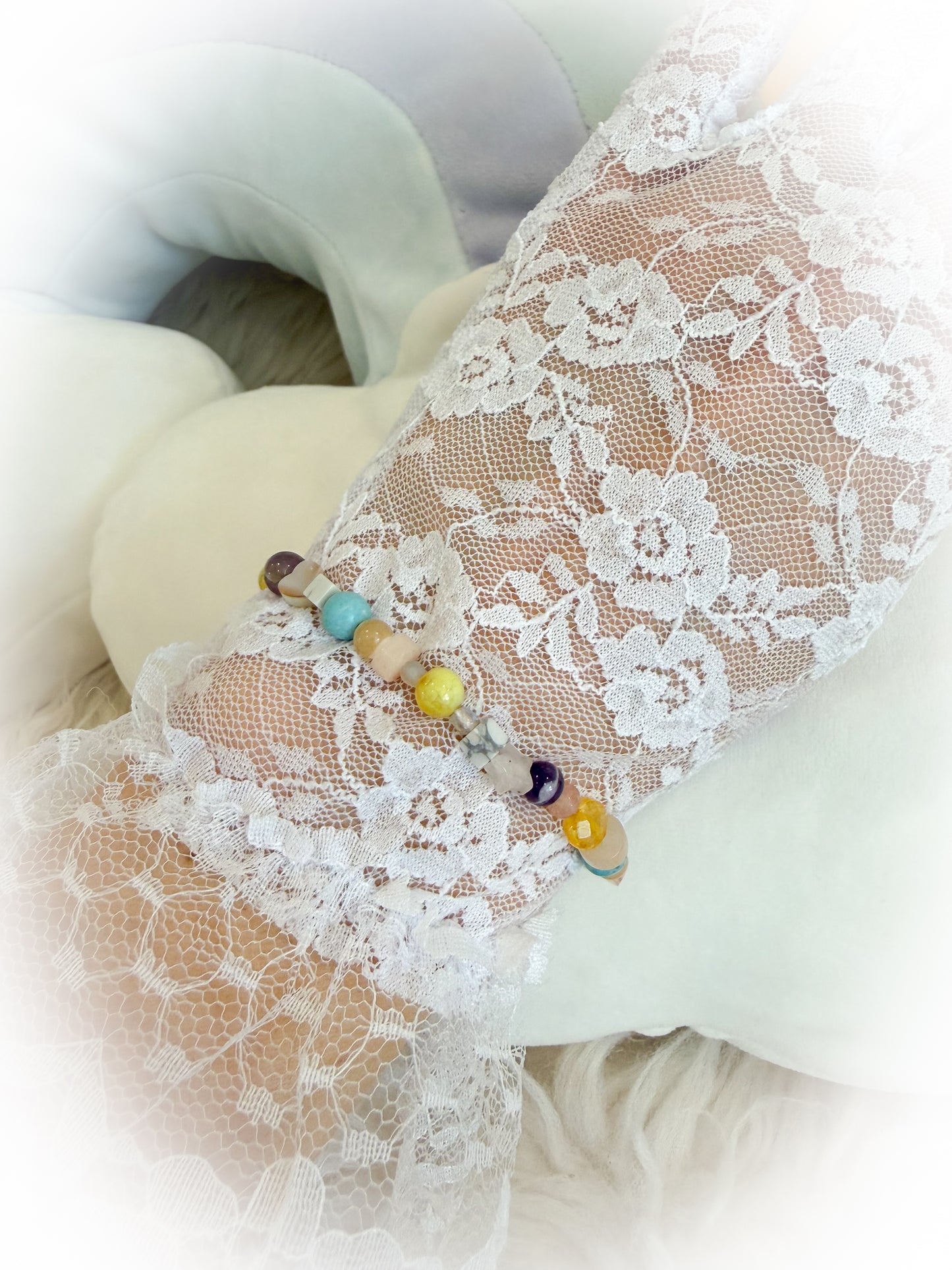 BeanTown Buddies® Semi Precious Stone Bracelet