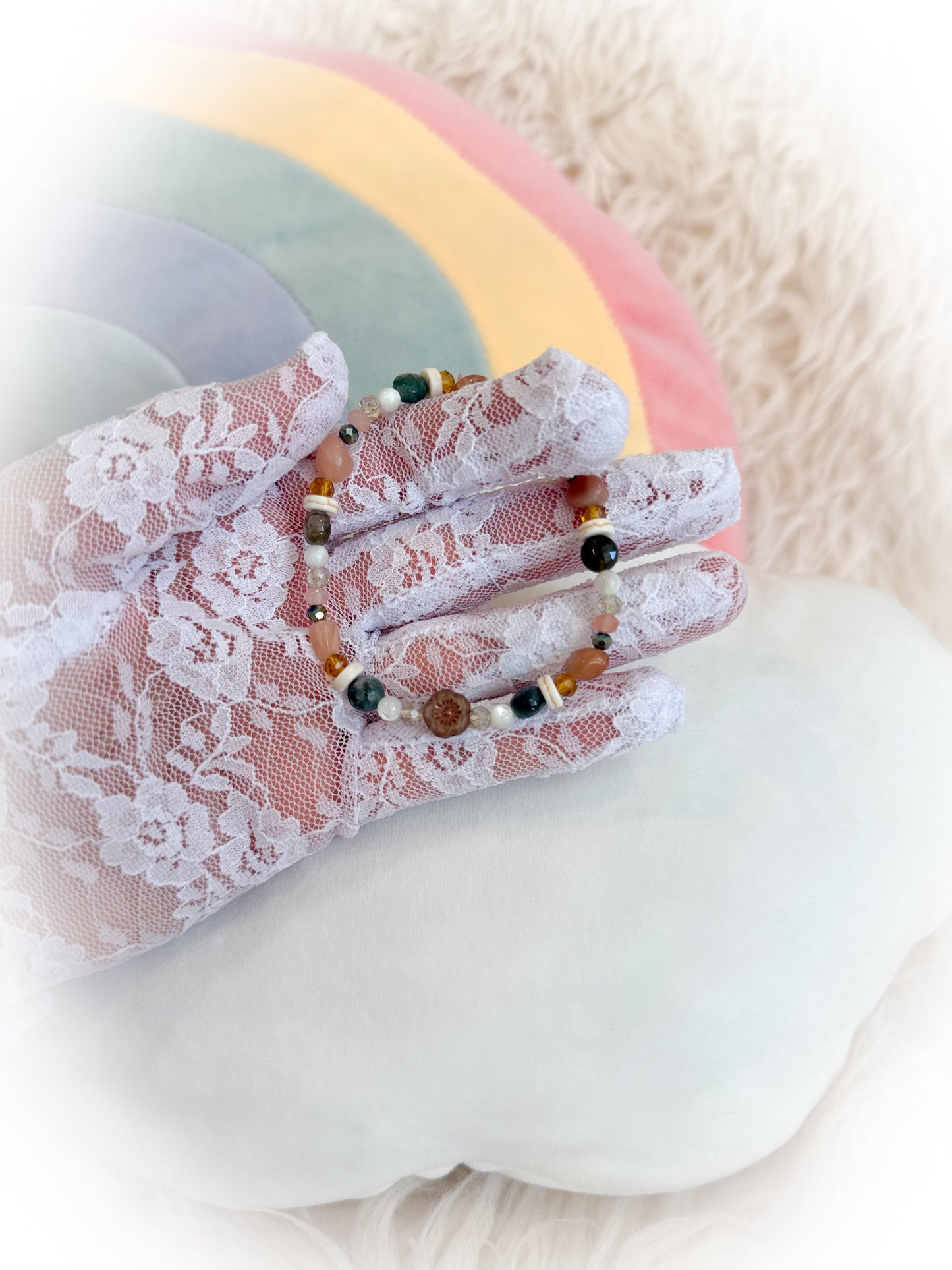 BeanTown Buddies® Semi Precious Stone Bracelet