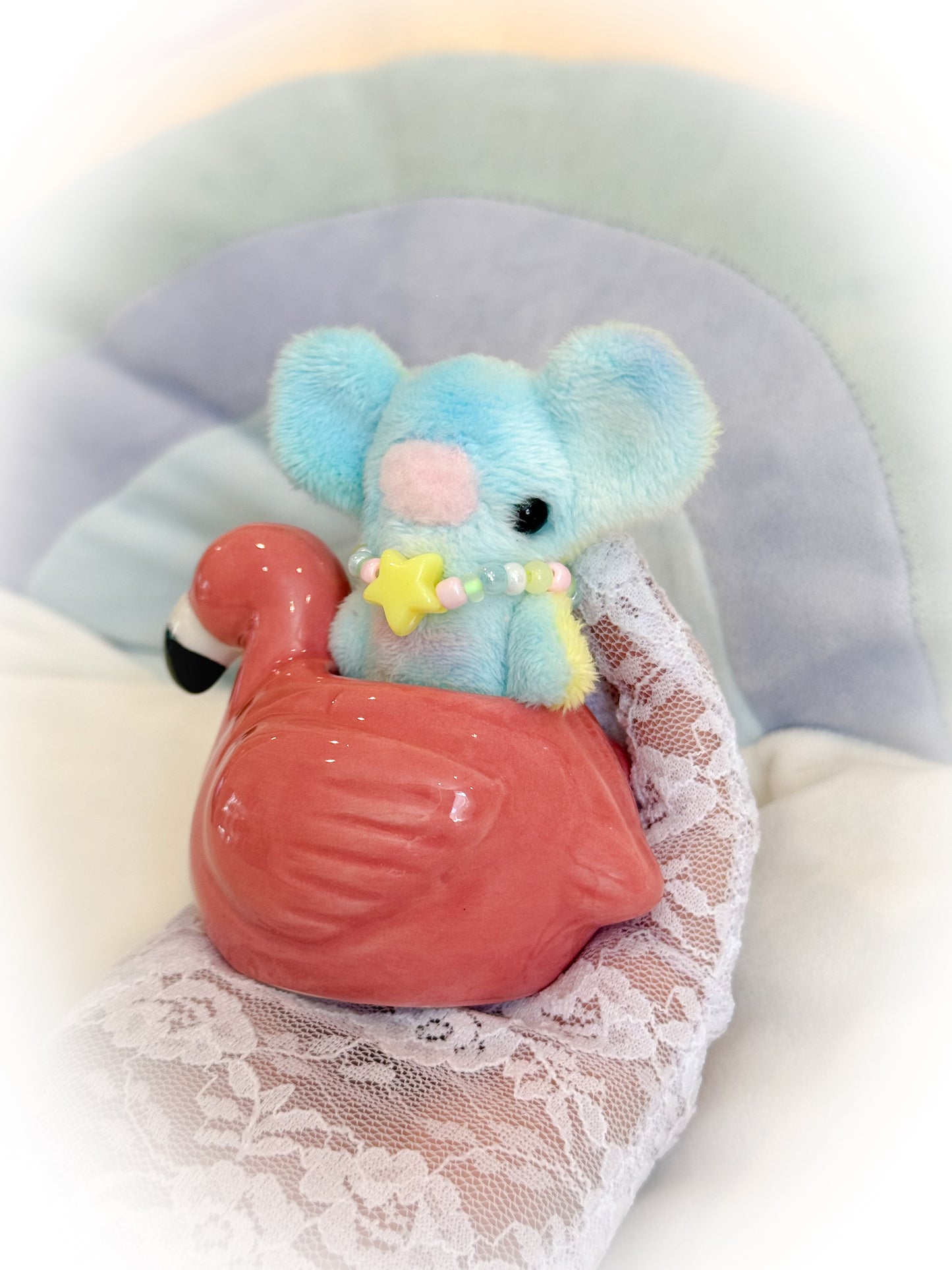 BeanTown Buddies® Pool Party Teeny Mousi