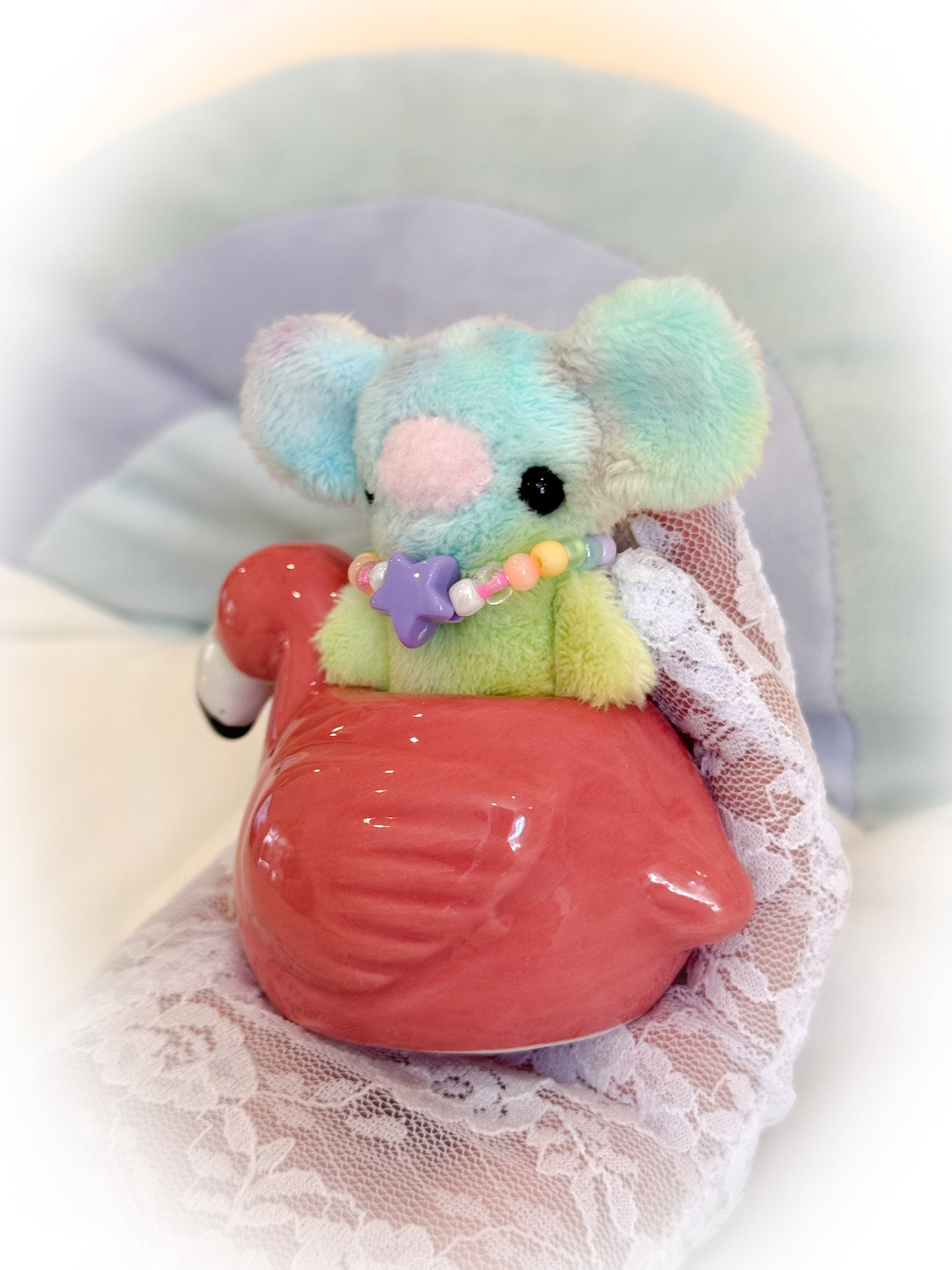 BeanTown Buddies® Pool Party Teeny Mousi