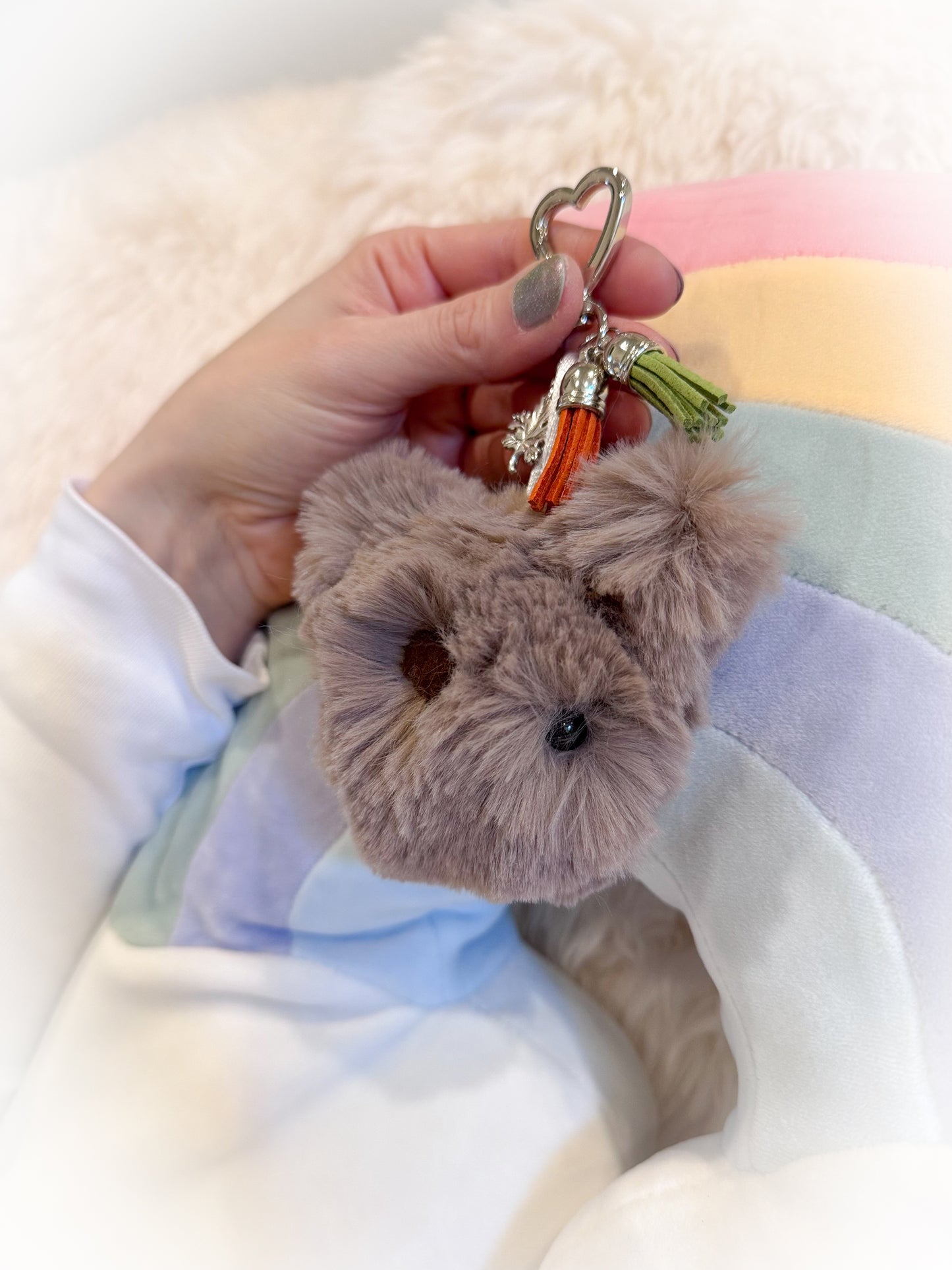 BeanTown Buddies® Wolfi Keychain