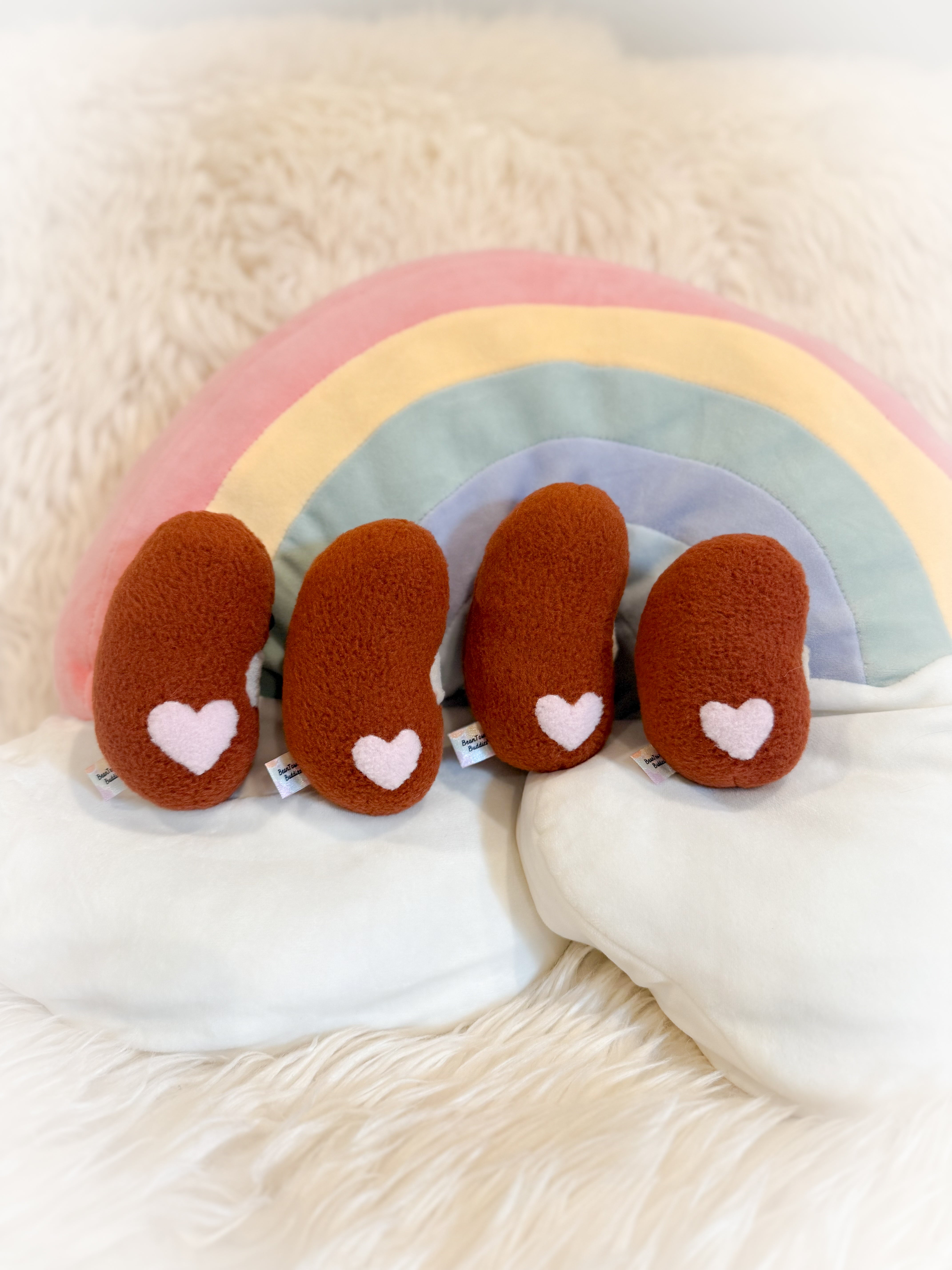 BeanTown Buddies® Kidni Kidney Bean Plush – BeanTown Buddies®️