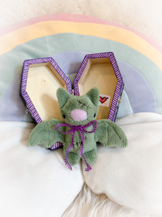 BeanTown Buddies® Limited Edition Franki Bat & Coffin
