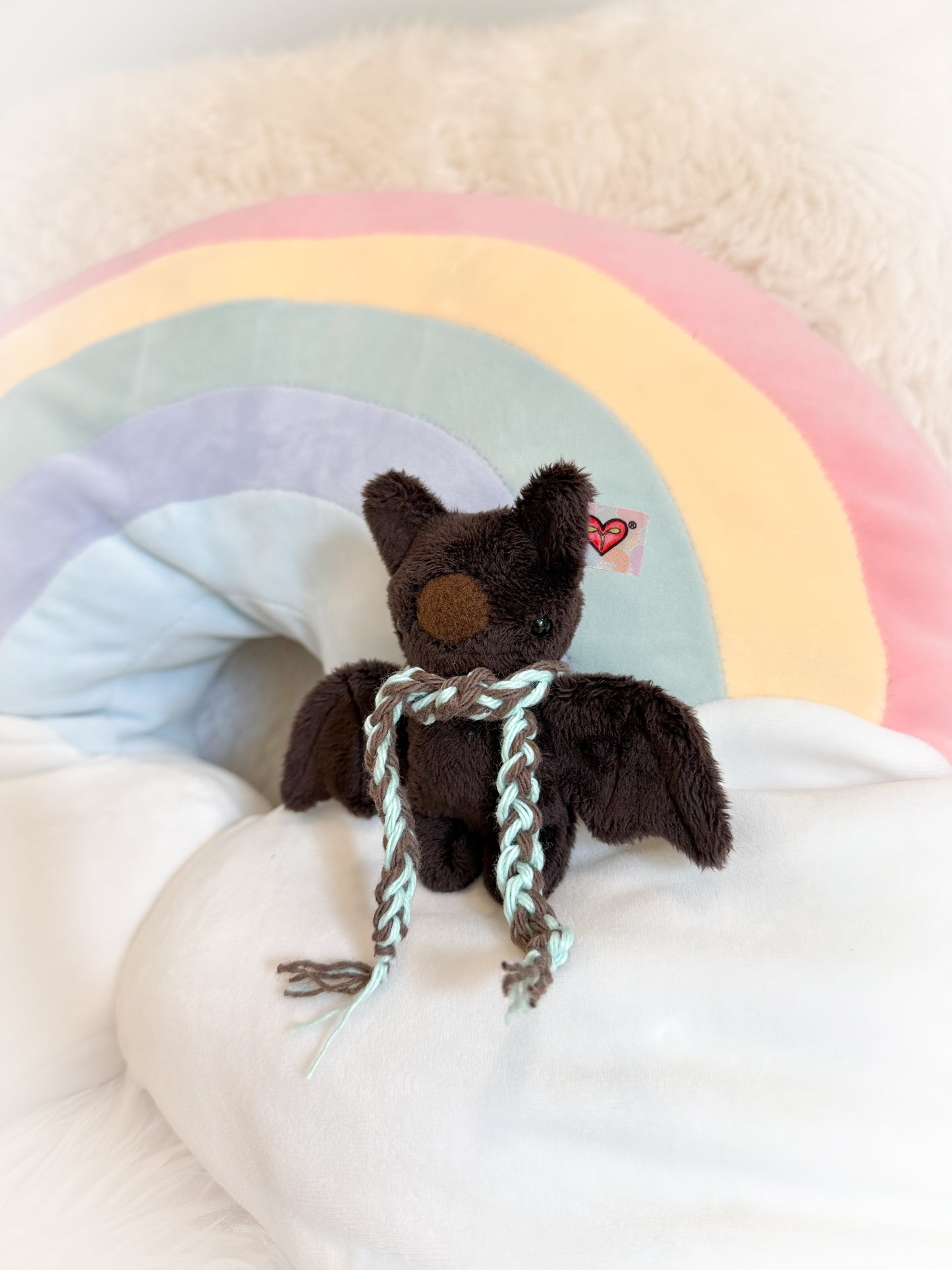BeanTown Buddies® Tiny Bat & Scarf