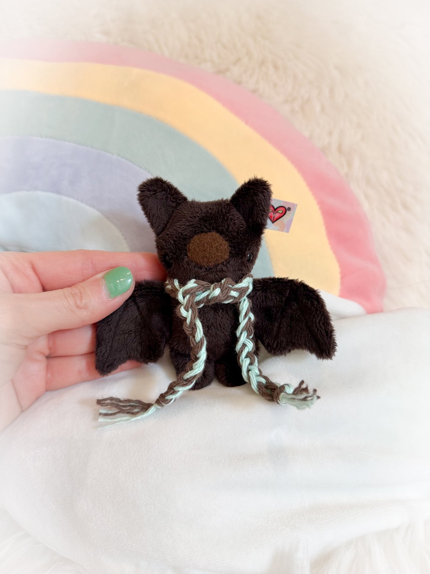 BeanTown Buddies® Tiny Bat & Scarf