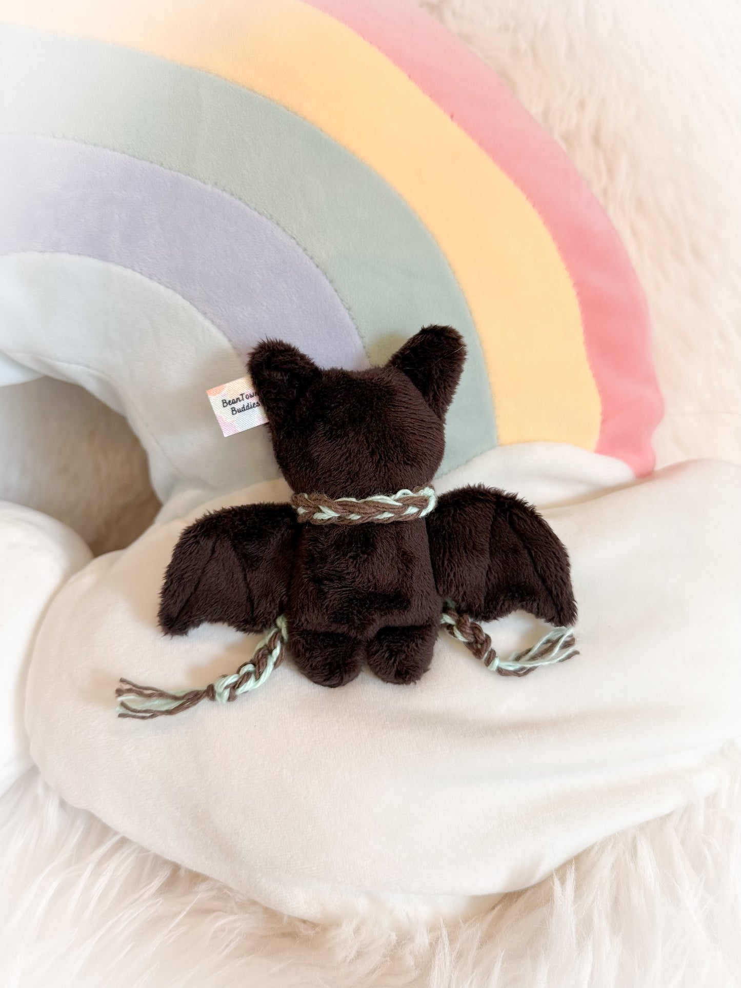 BeanTown Buddies® Tiny Bat & Scarf