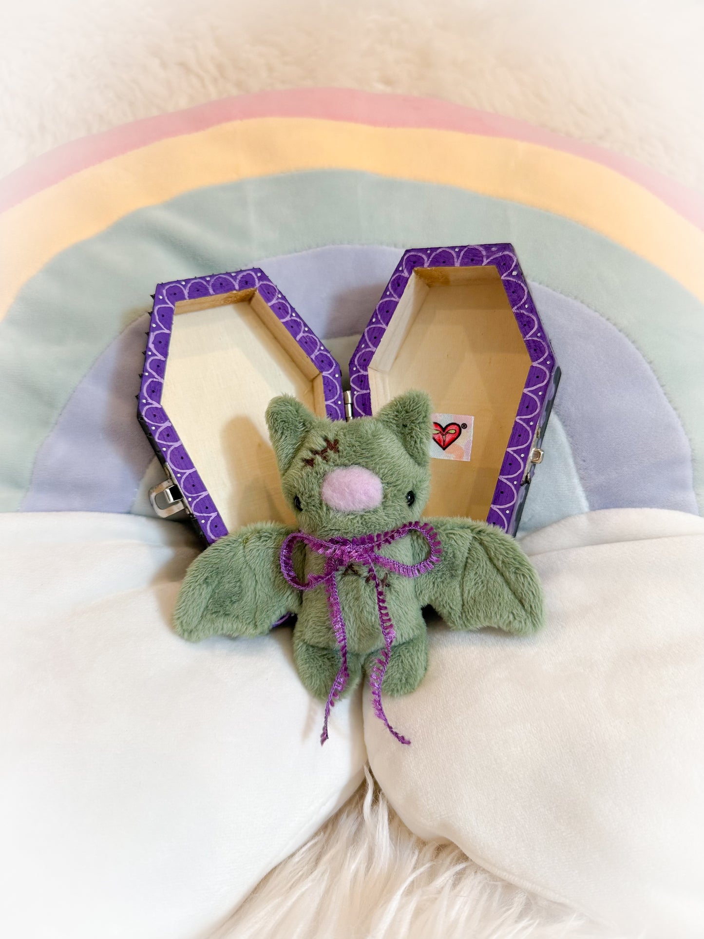 BeanTown Buddies® Limited Edition Franki Bat & Coffin